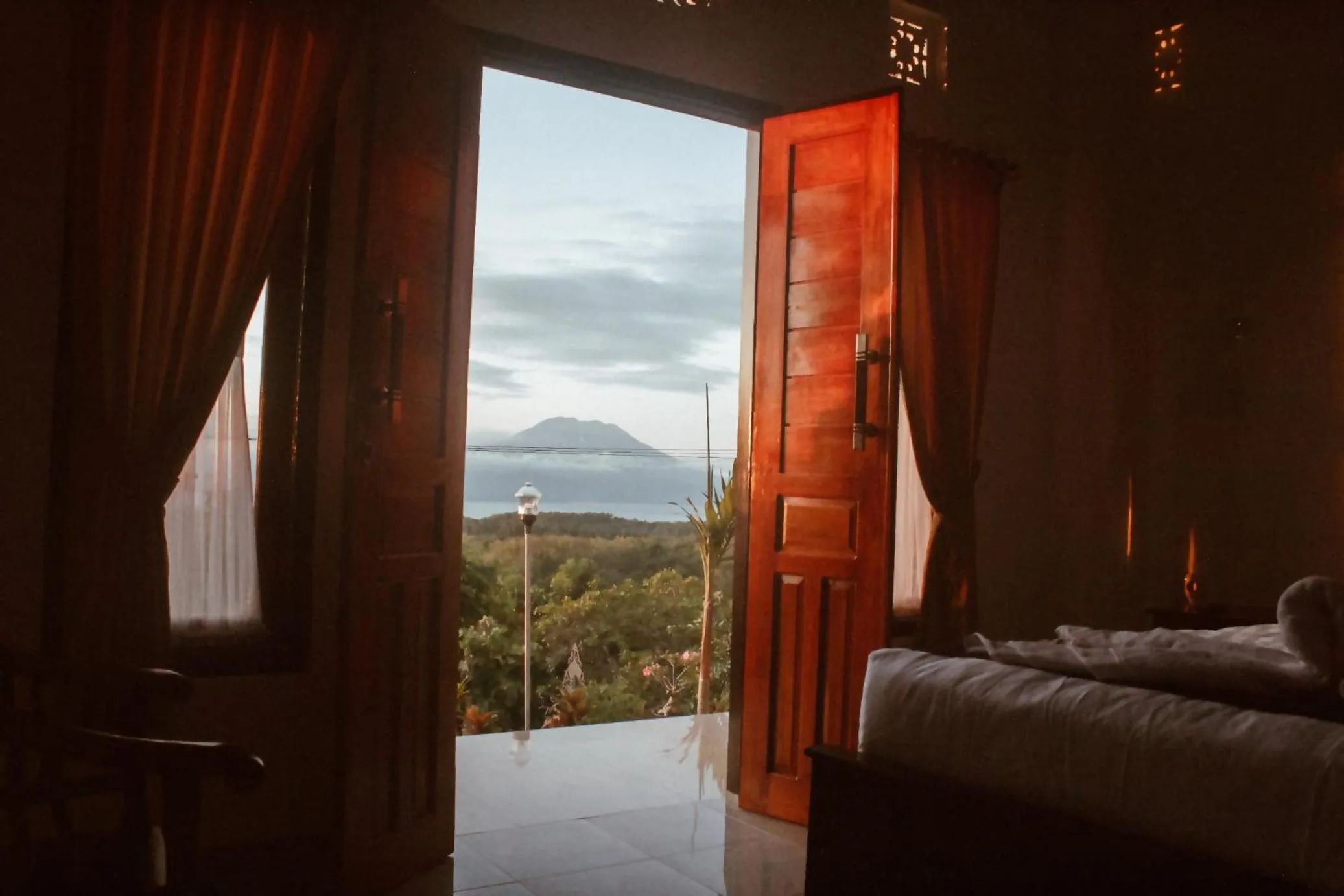 Mountain view in The Sabho Garden