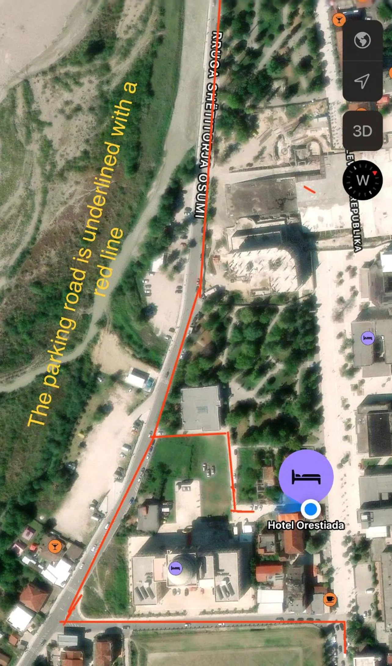 Street view in Hotel Orestiada