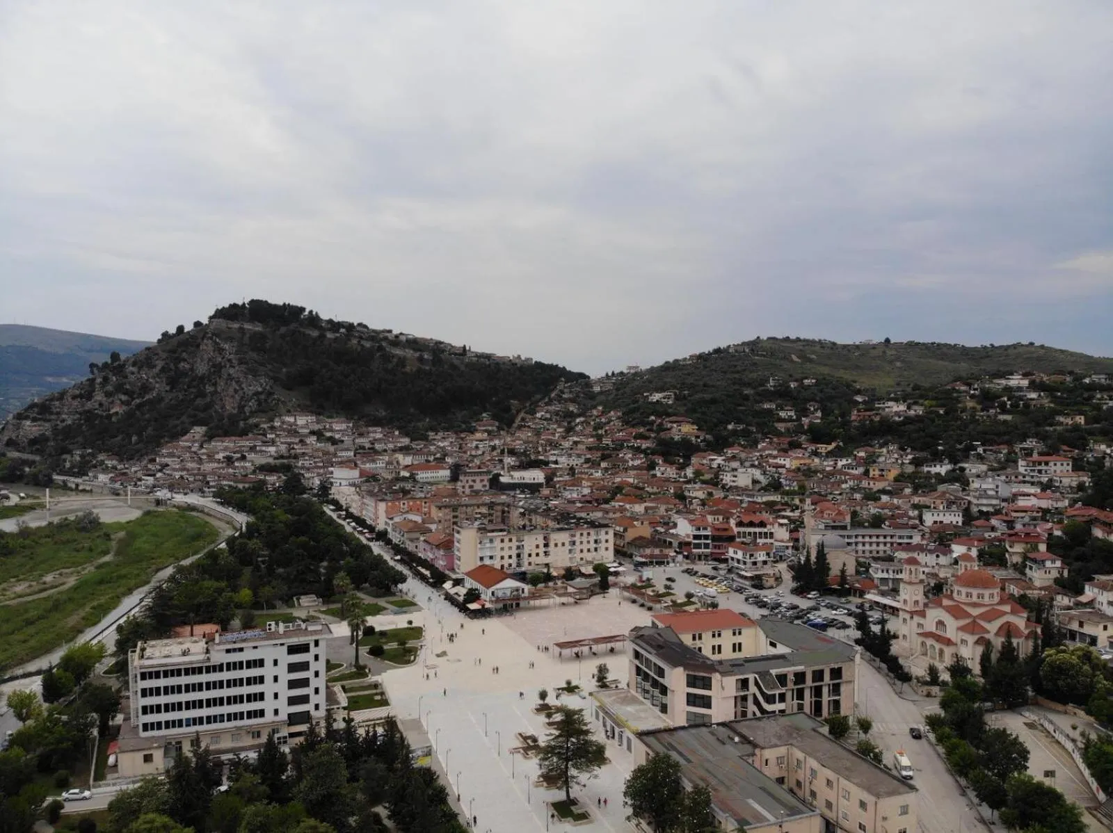 Bird's eye view in Hotel Orestiada