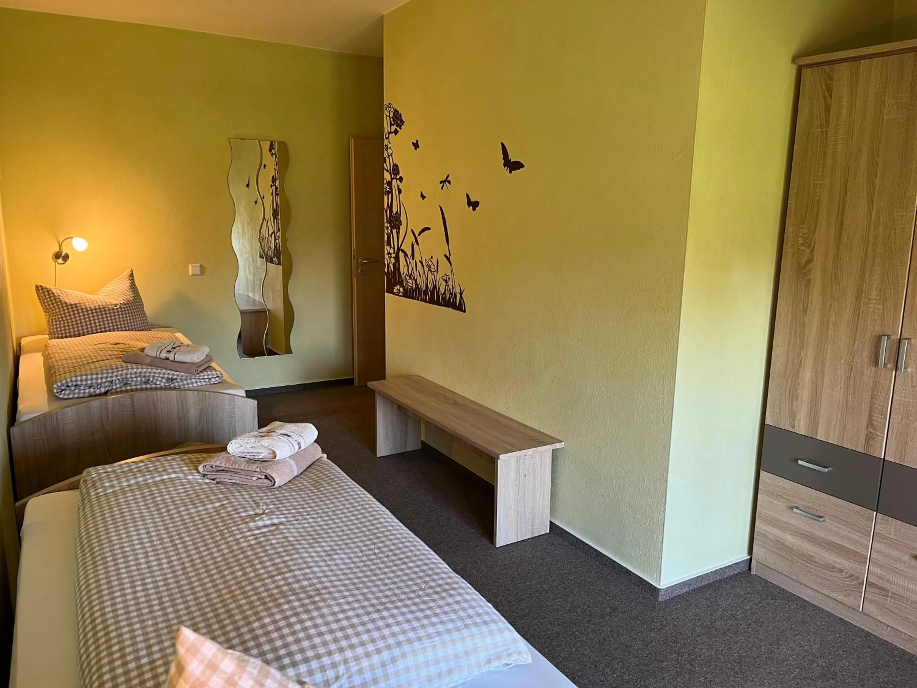 Bedroom, Bed in Scheunenherberge