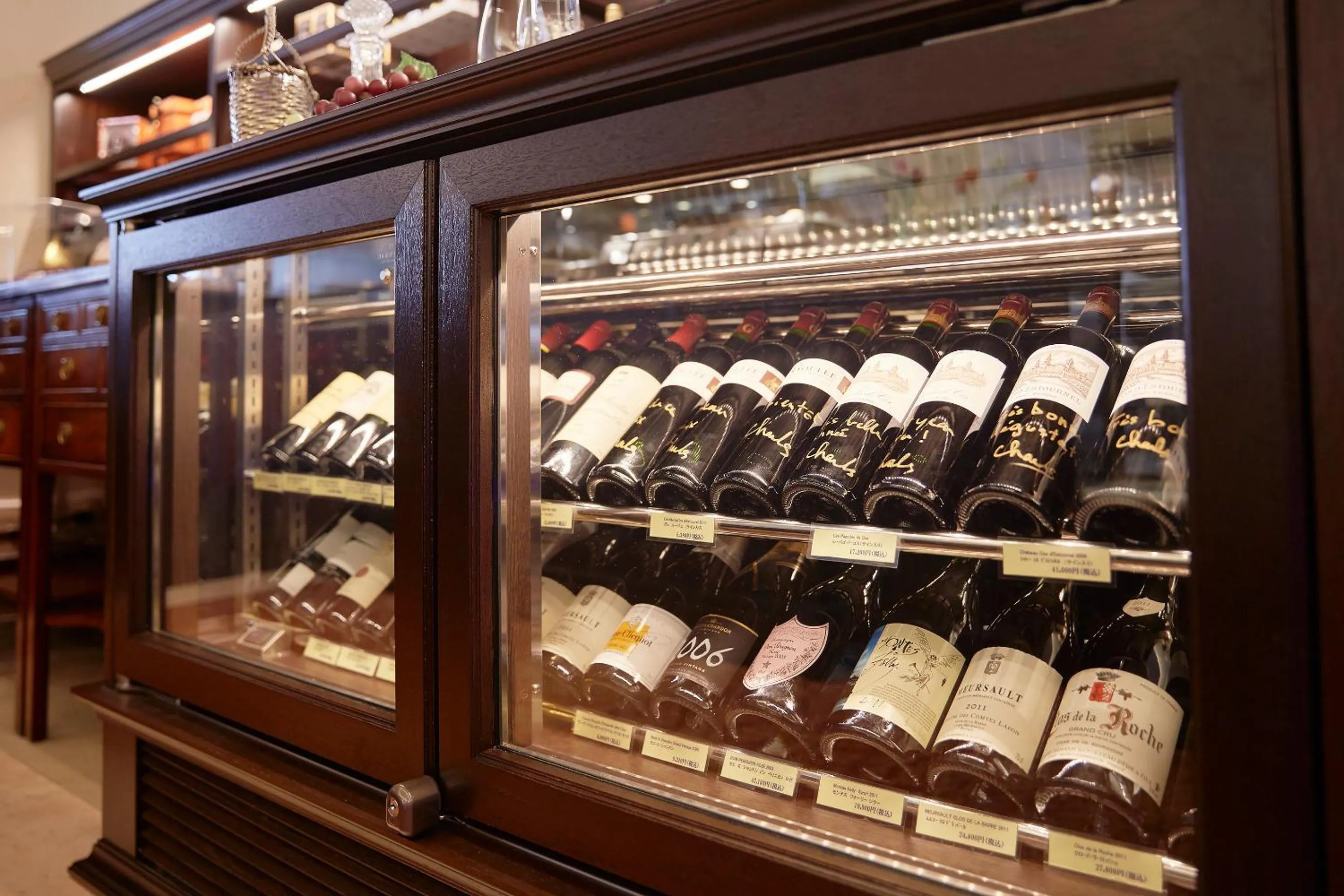 Alcoholic drinks in Hotel Europe Huis Ten Bosch