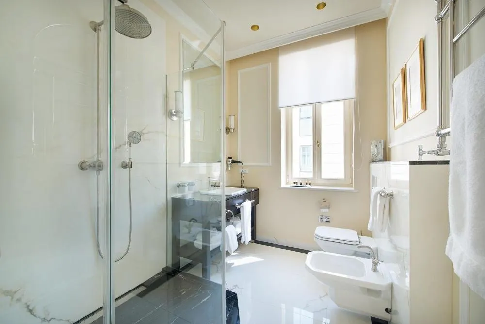 Shower in LOFT Hotel Bratislava