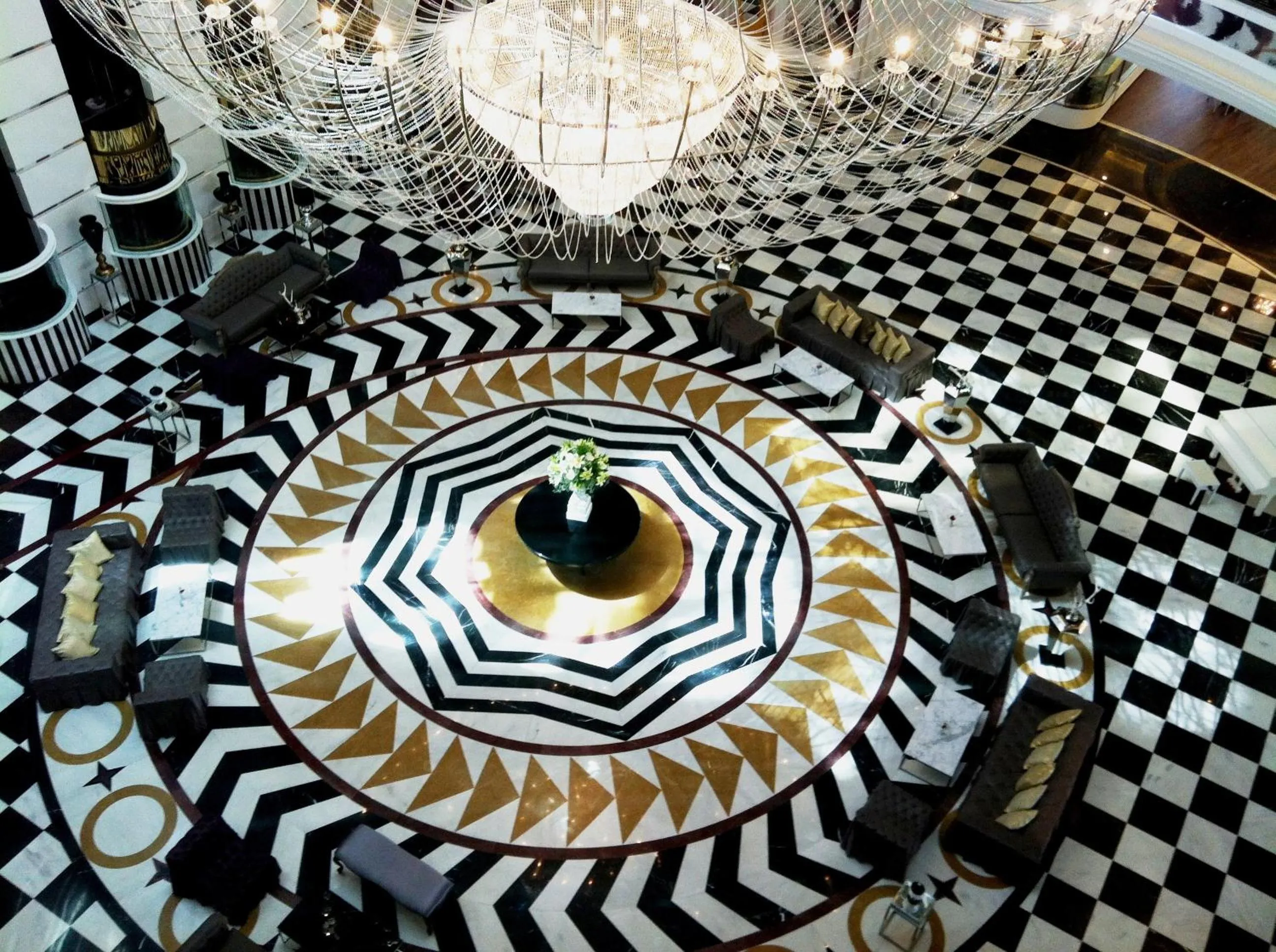 Decorative detail in Delphin Imperial Lara