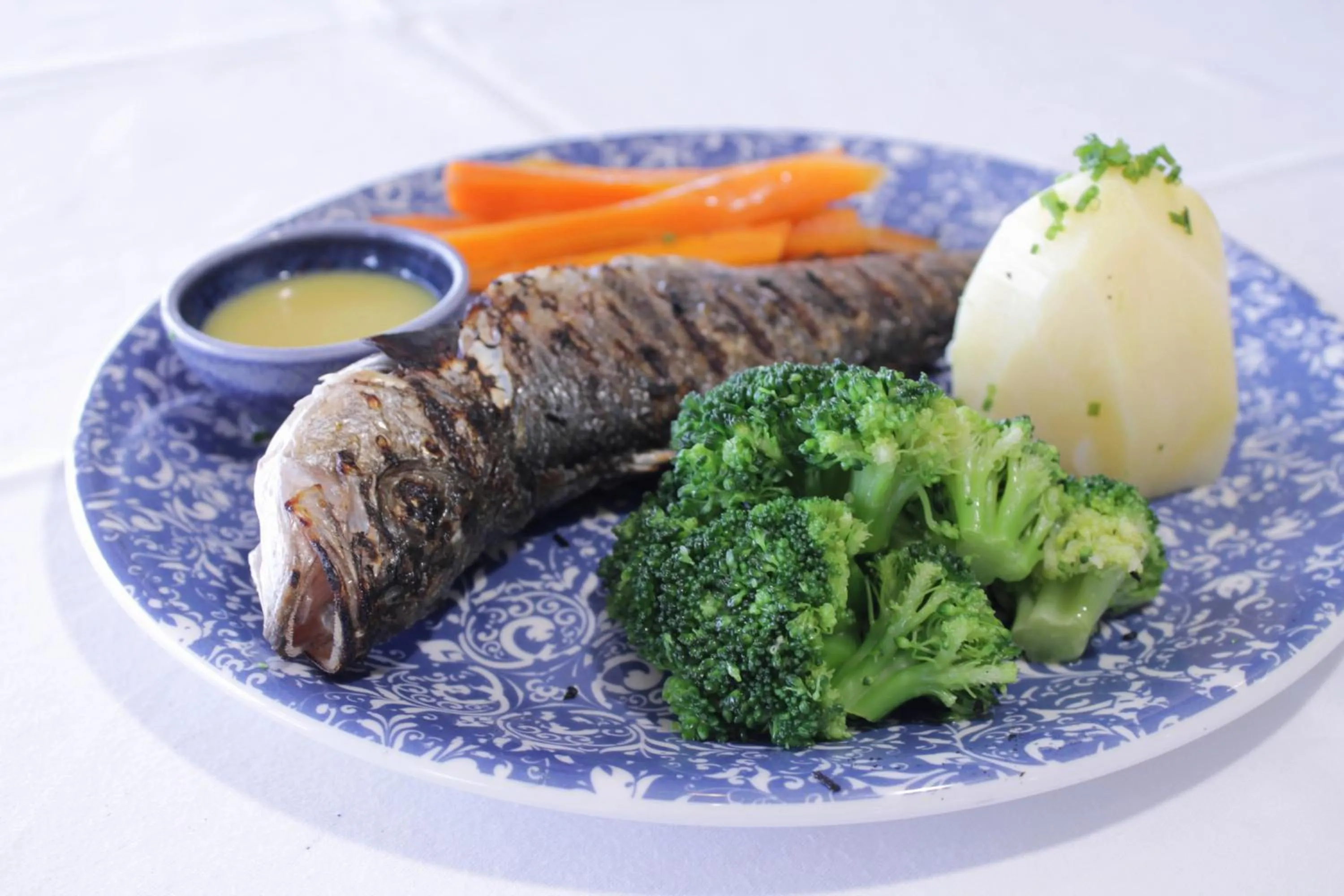 Food in Apollonia Beach Resort & Spa