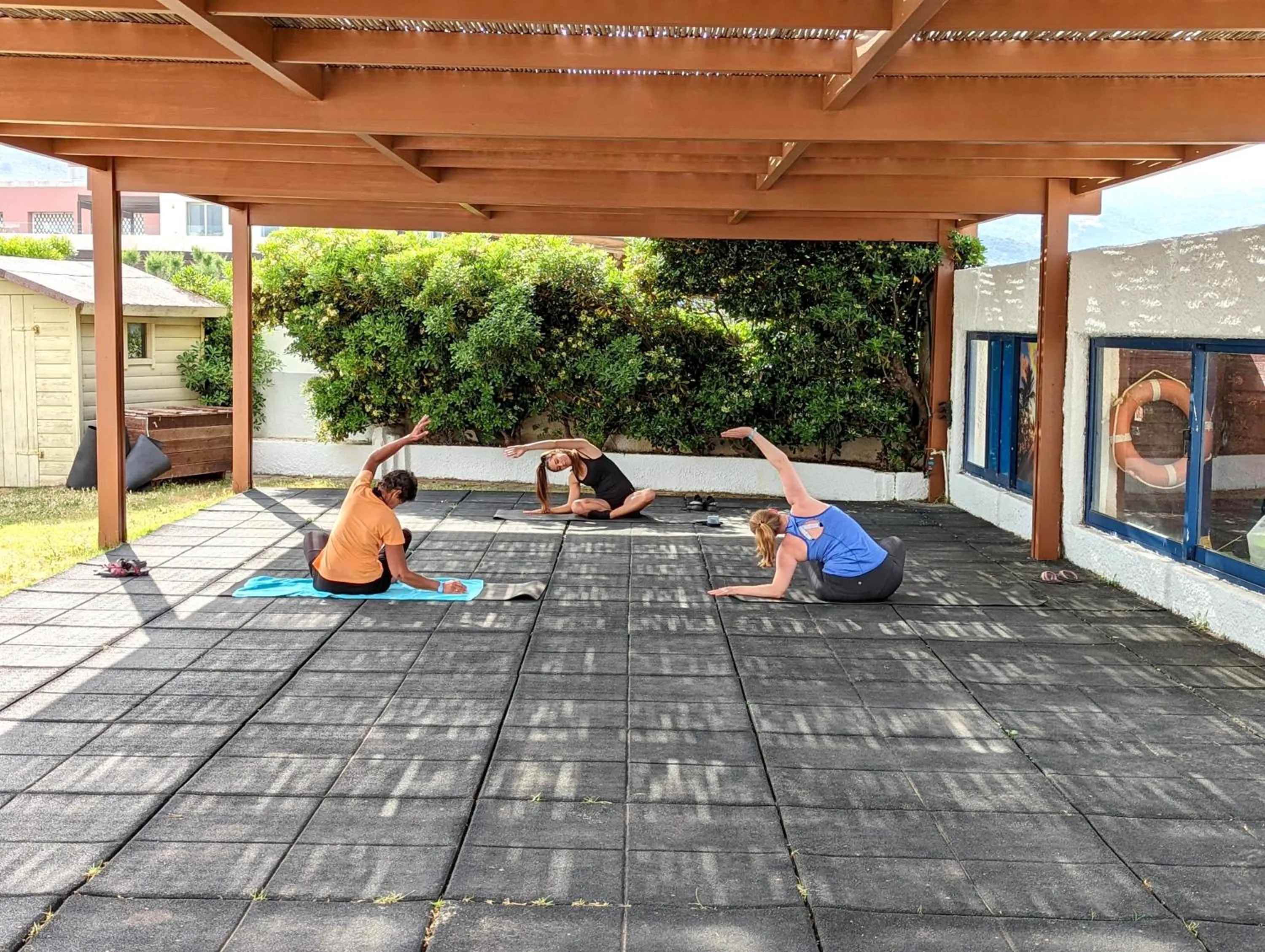 People in Apollonia Beach Resort & Spa