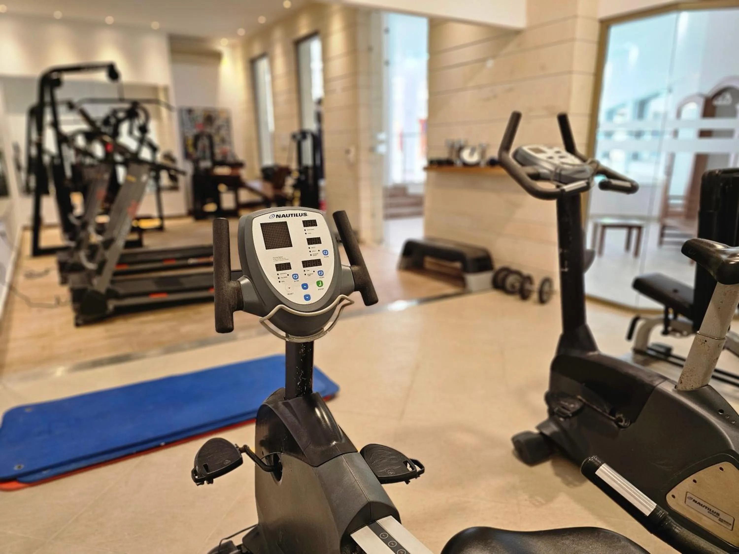 Fitness centre/facilities in Apollonia Beach Resort & Spa