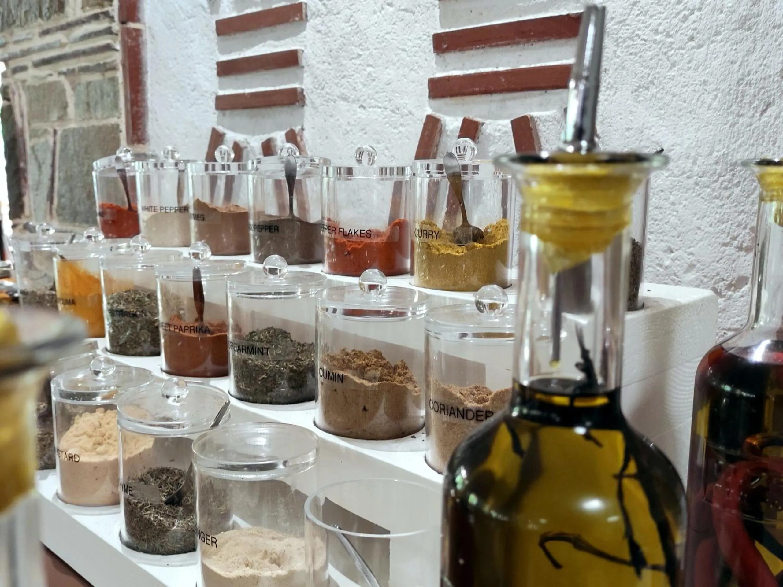 Food in Apollonia Beach Resort & Spa