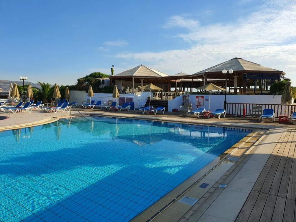 Pool view in Apollonia Beach Resort & Spa