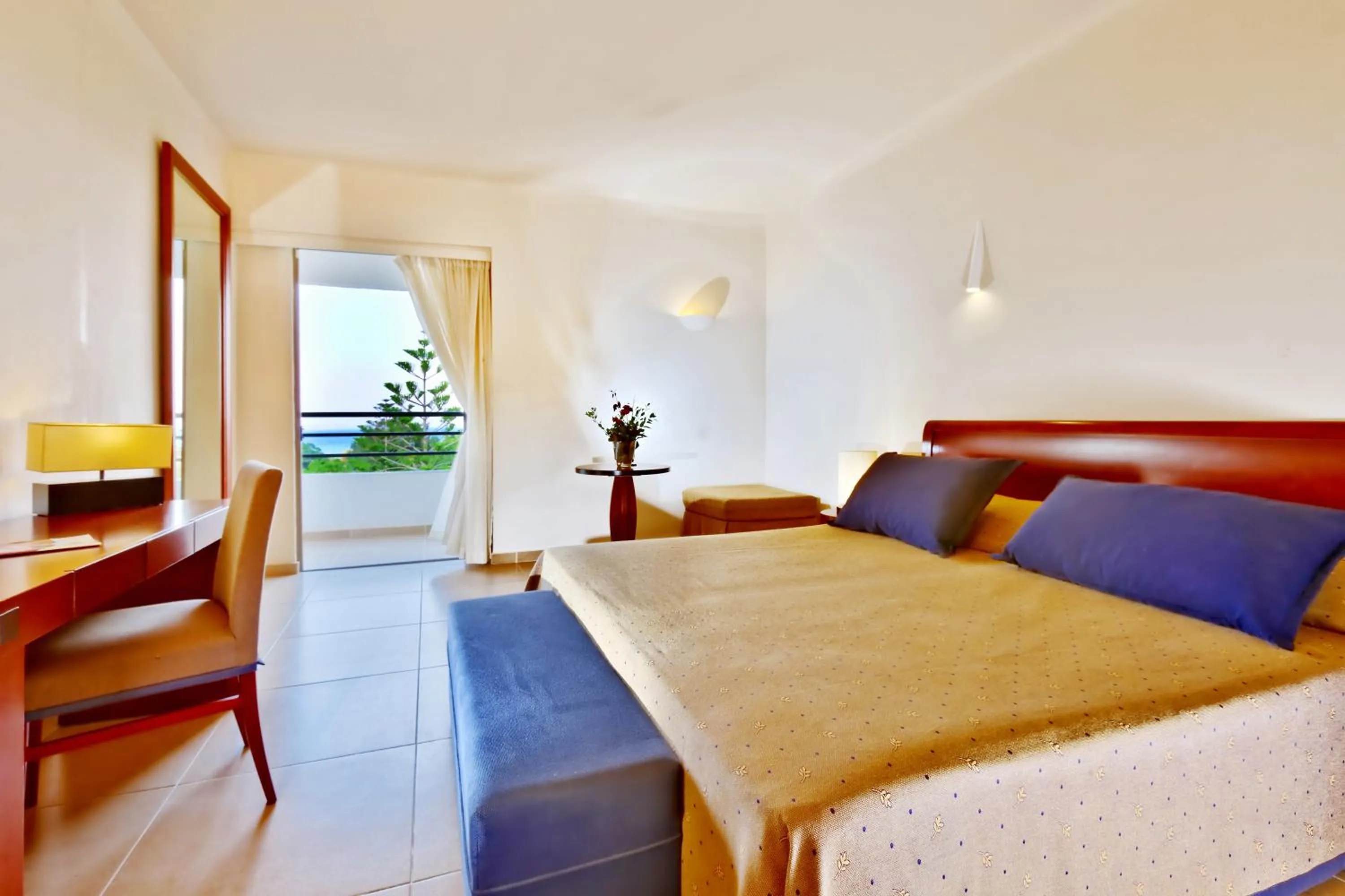Bedroom, Bed in Apollonia Beach Resort & Spa