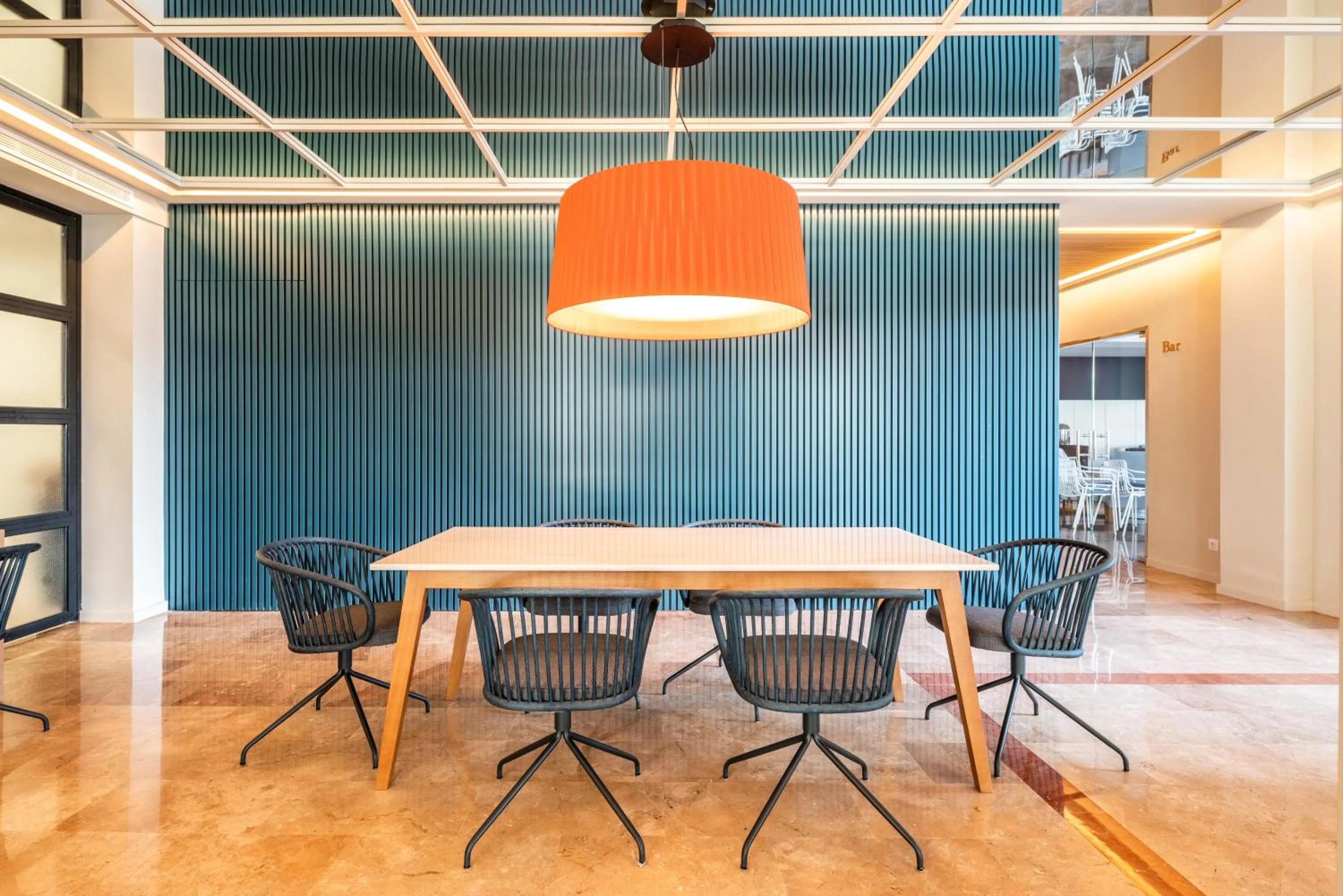 Lobby or reception in Hotel Eden Soller