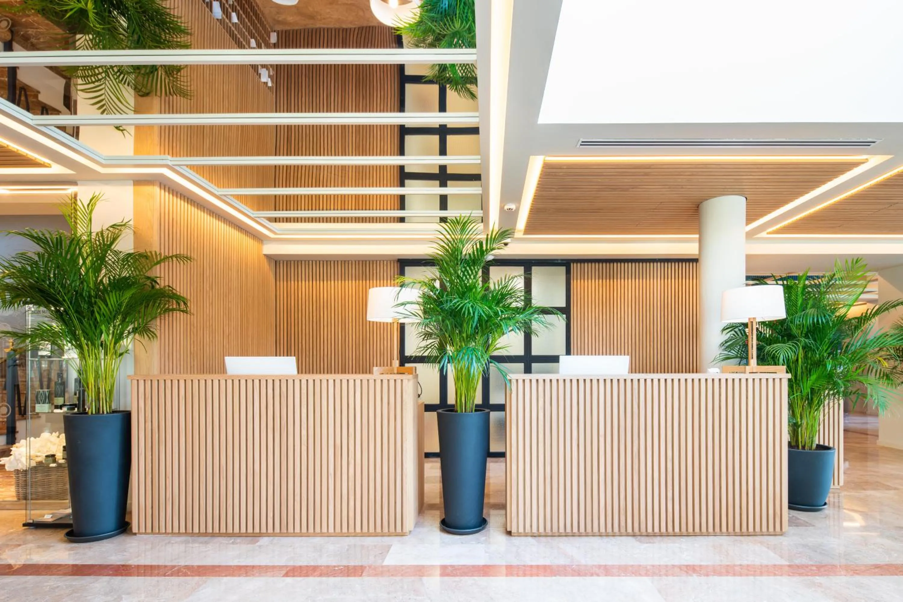 Lobby or reception in Hotel Eden Soller