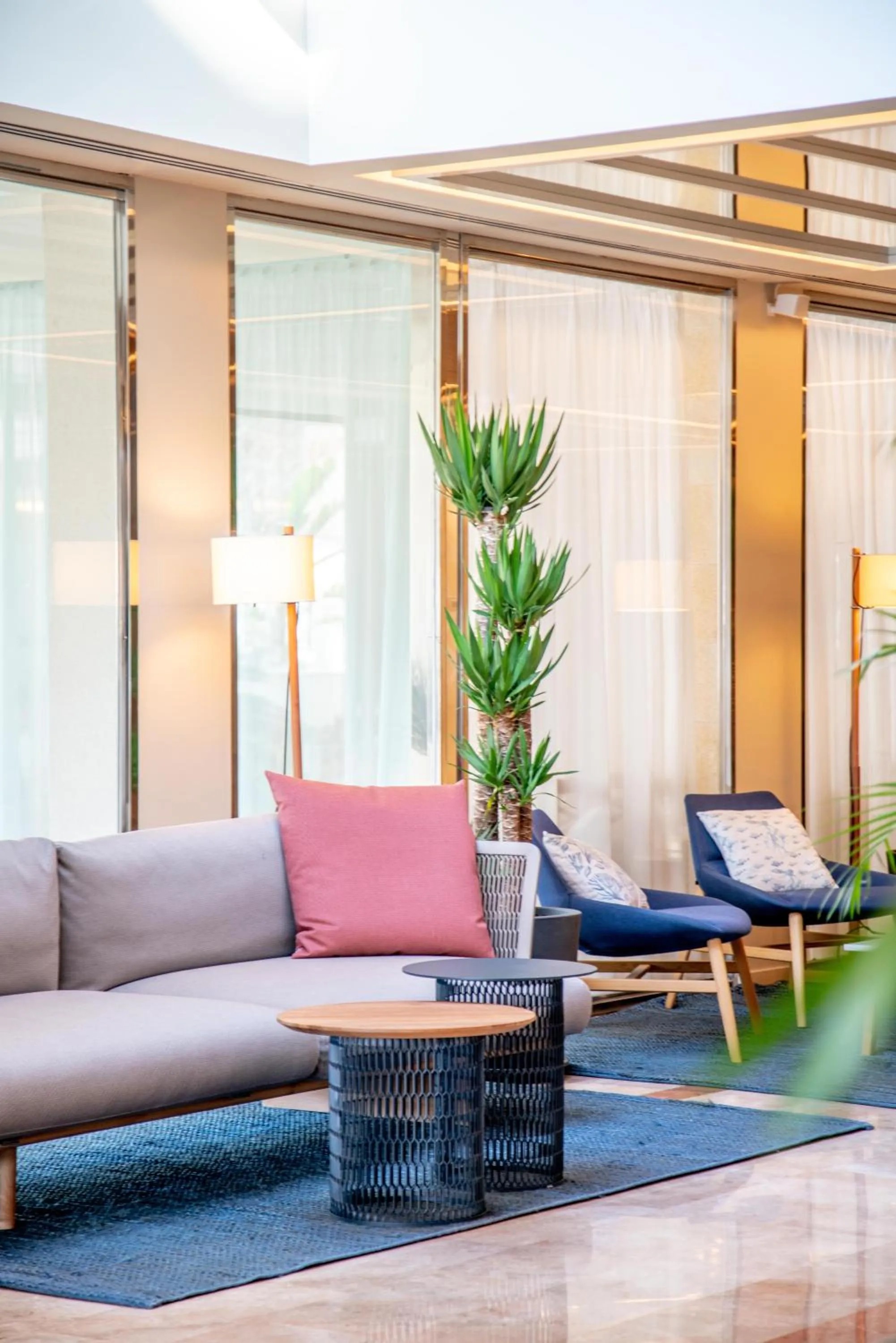 Lobby or reception in Hotel Eden Soller