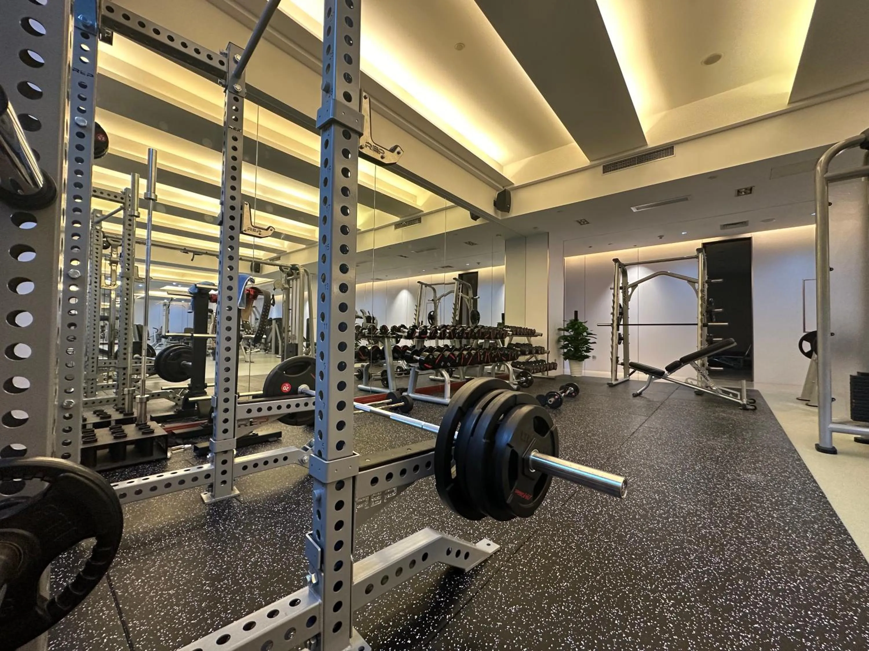 Fitness centre/facilities in Grand Skylight International Hotel Shenzhen Guanlan, Near Metro Station, Huawei, Foxcnn, Shenzhen North Railway