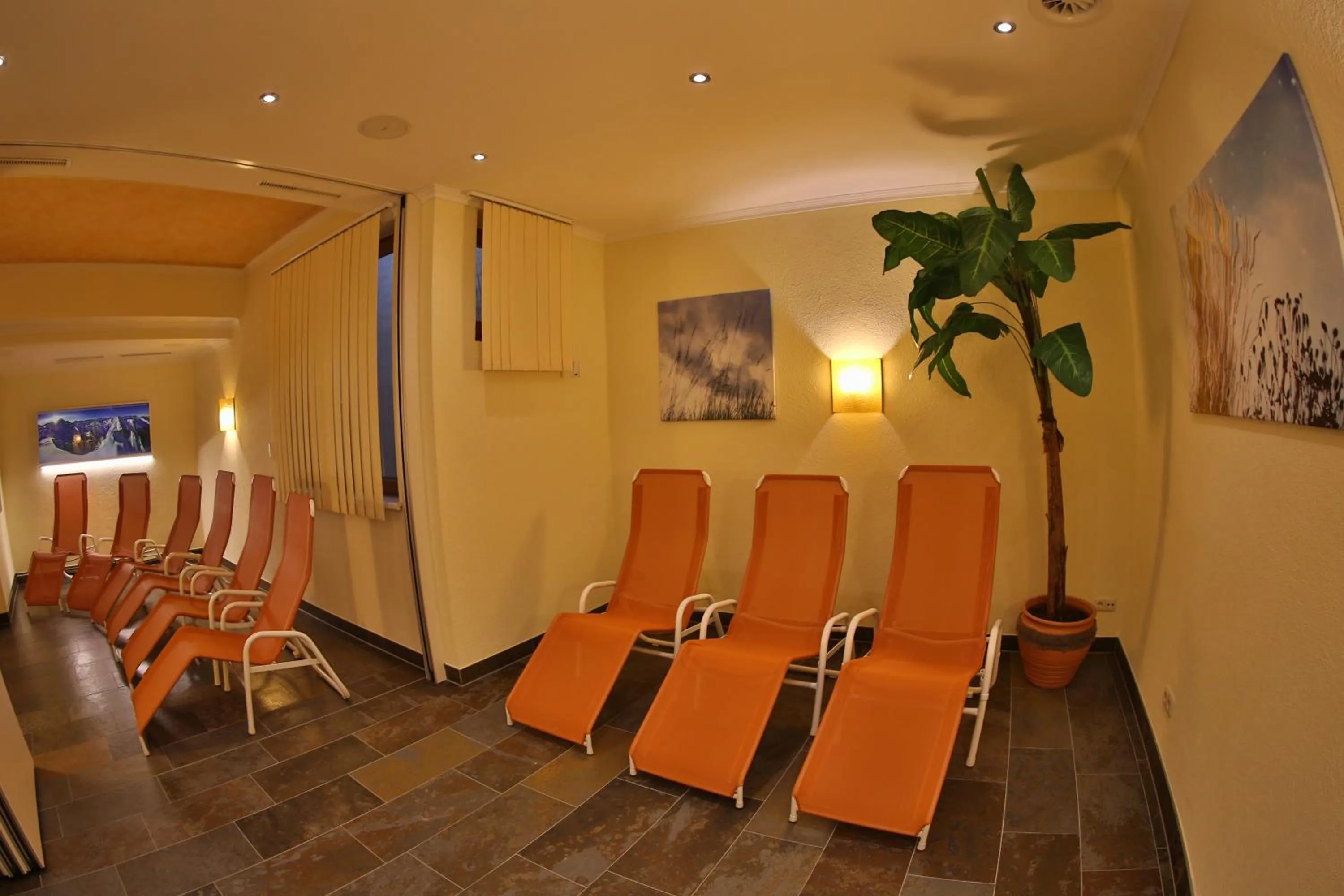 Sauna in Aparthotel Acksteiner