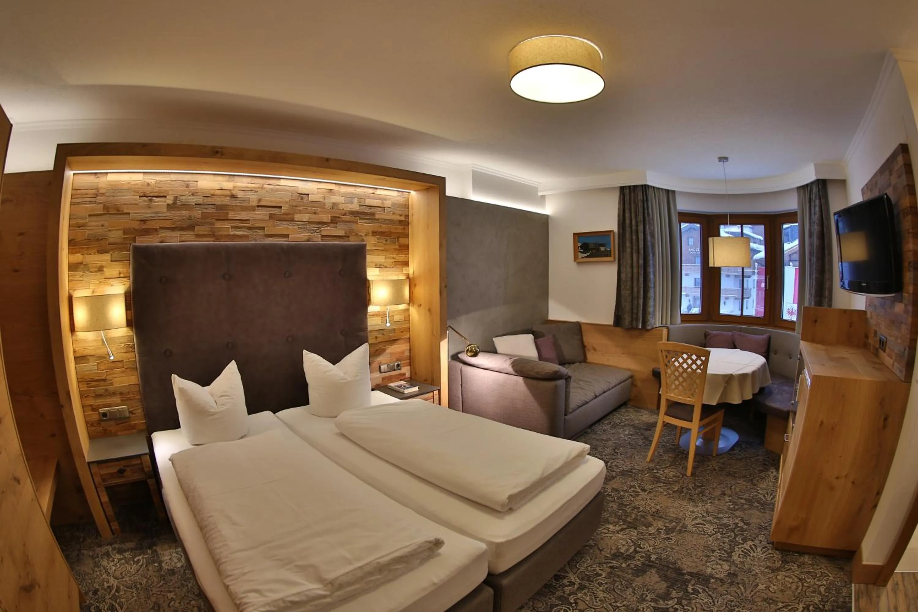 Bed in Aparthotel Acksteiner