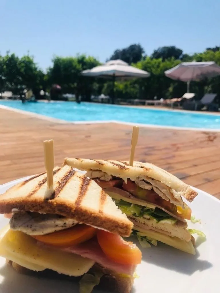 Swimming pool in Villa Signorini Hotel