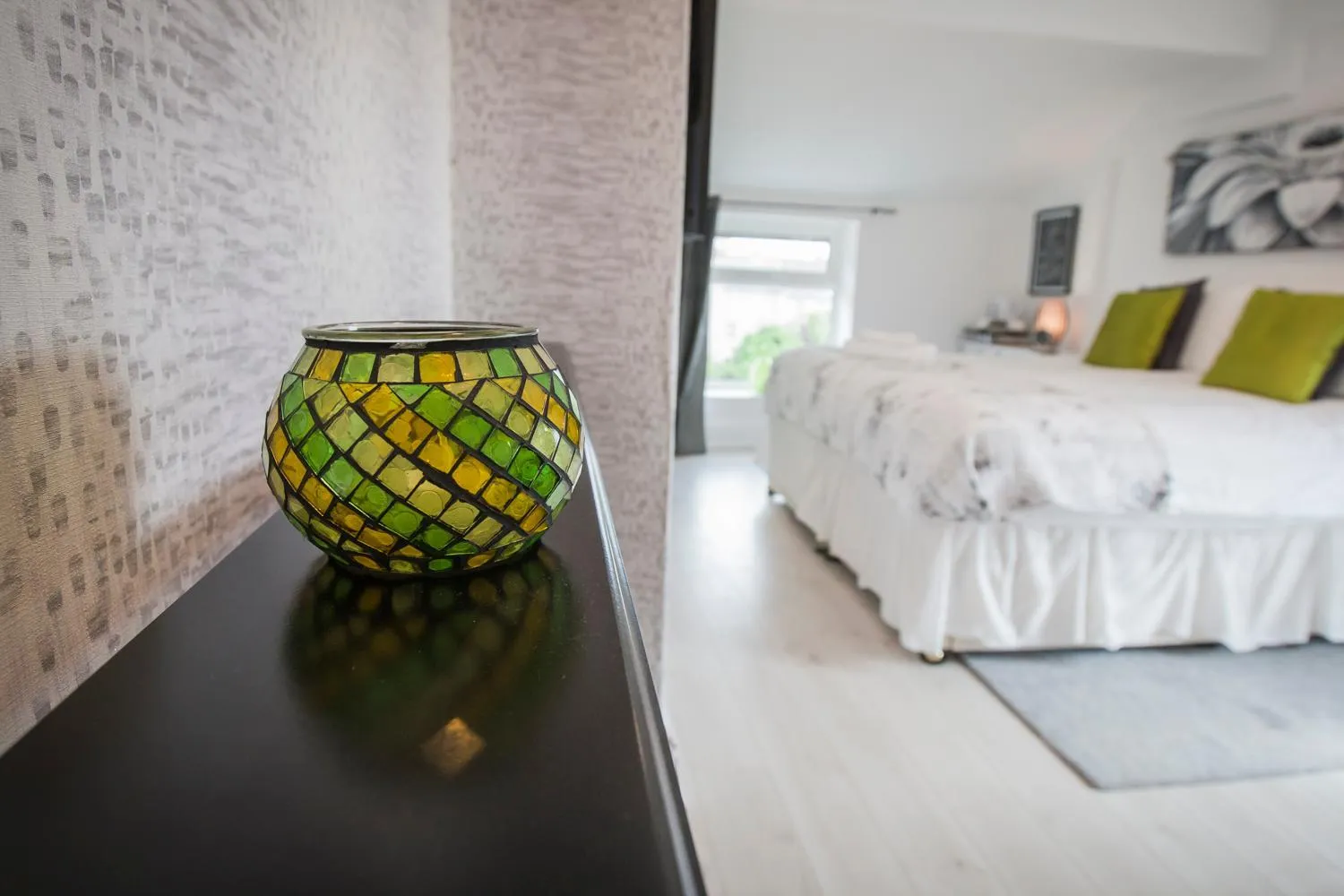 Bedroom, Bed in The Leicester