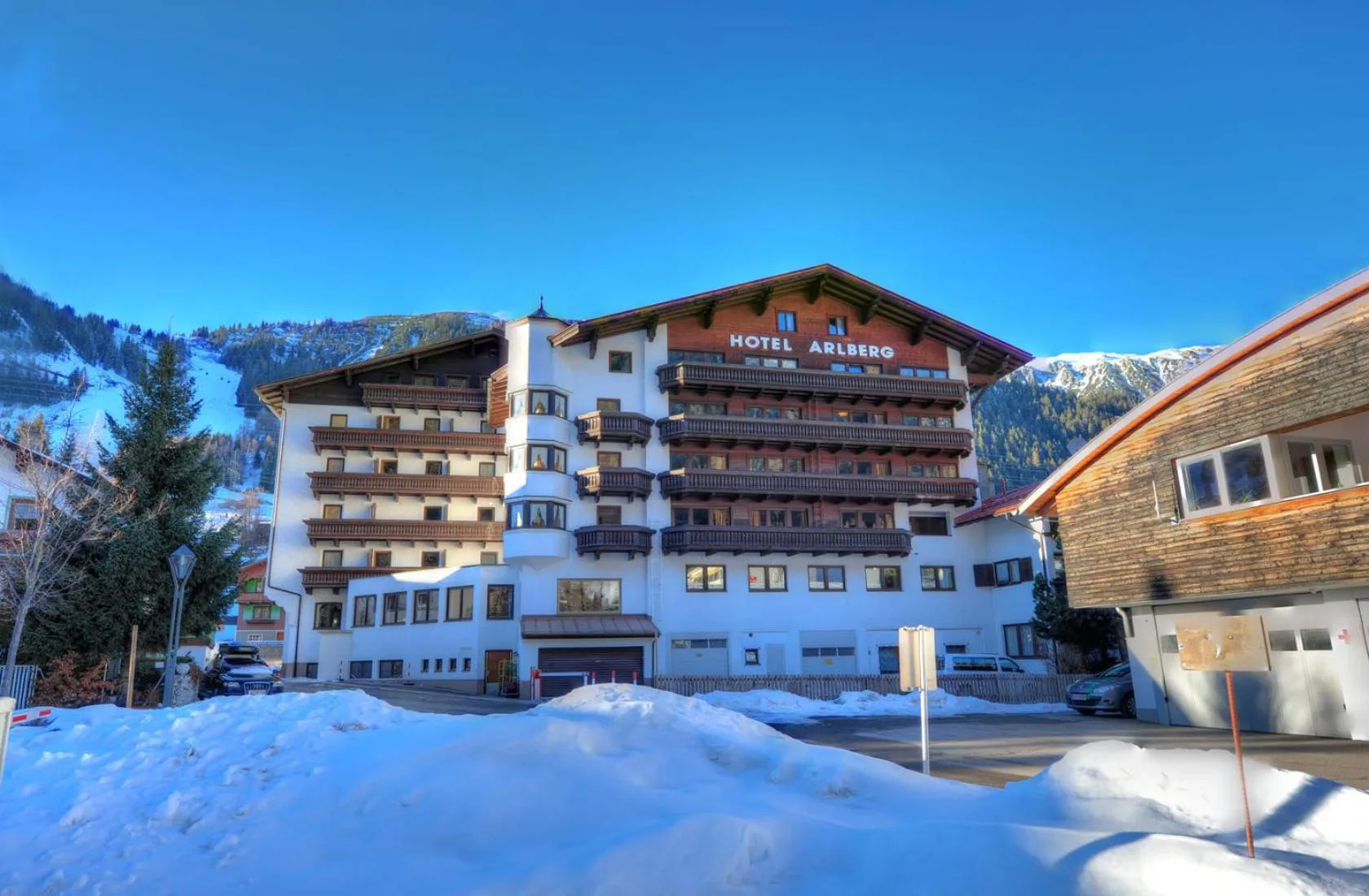 Property building in Heart Hotel Arlberg