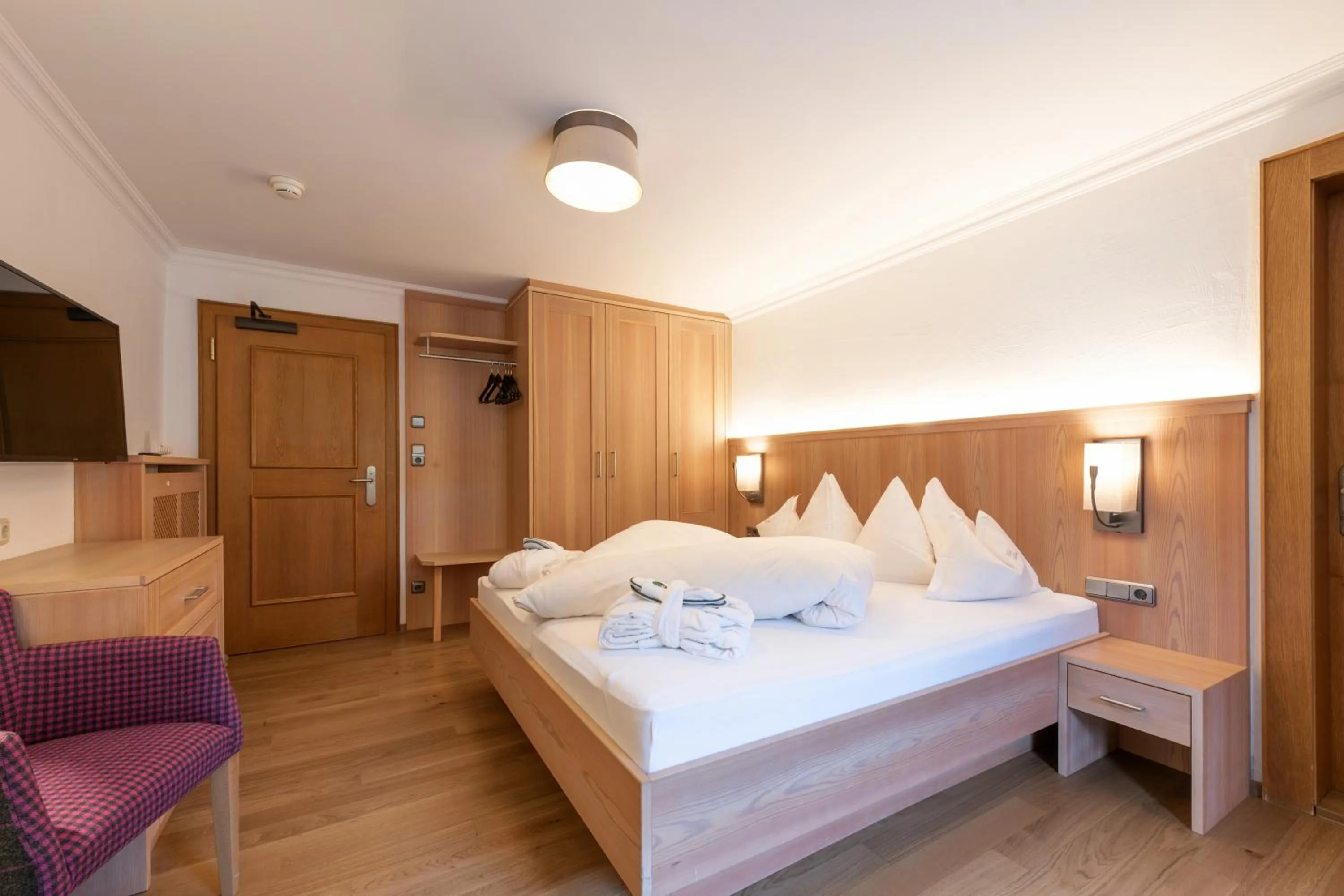 Bed in Heart Hotel Arlberg