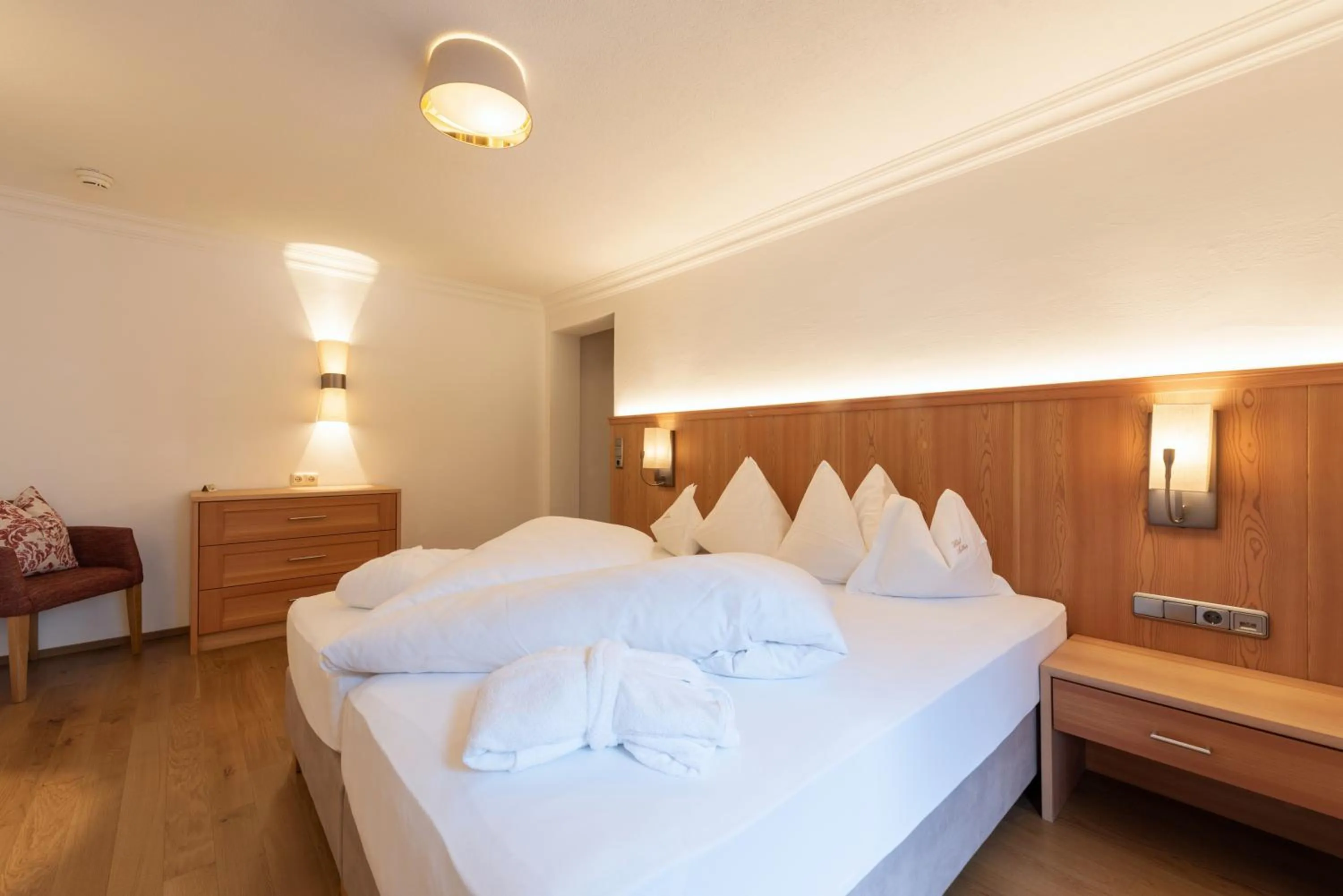 Bed in Heart Hotel Arlberg