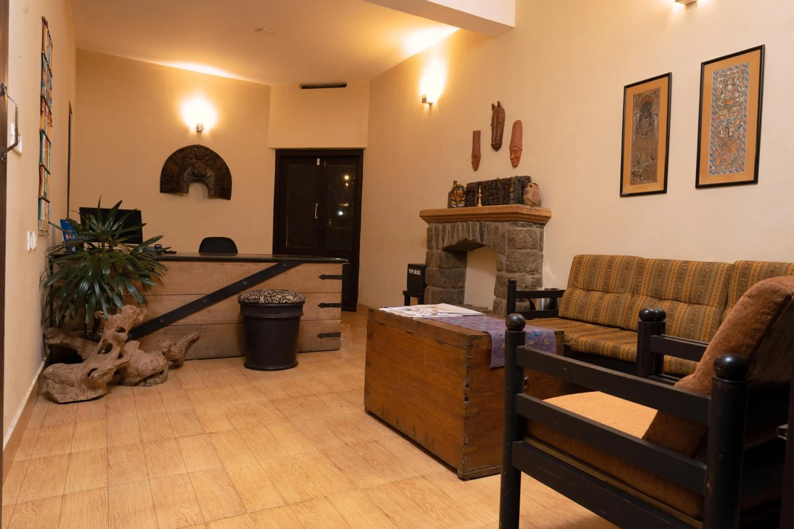 Lobby or reception in Falling Waters Munnar