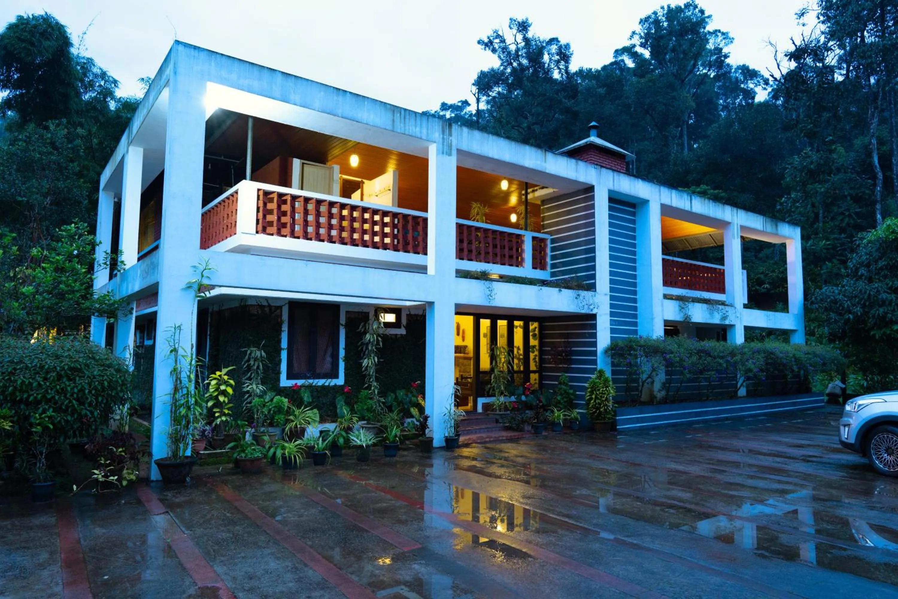 Property building in Falling Waters Munnar