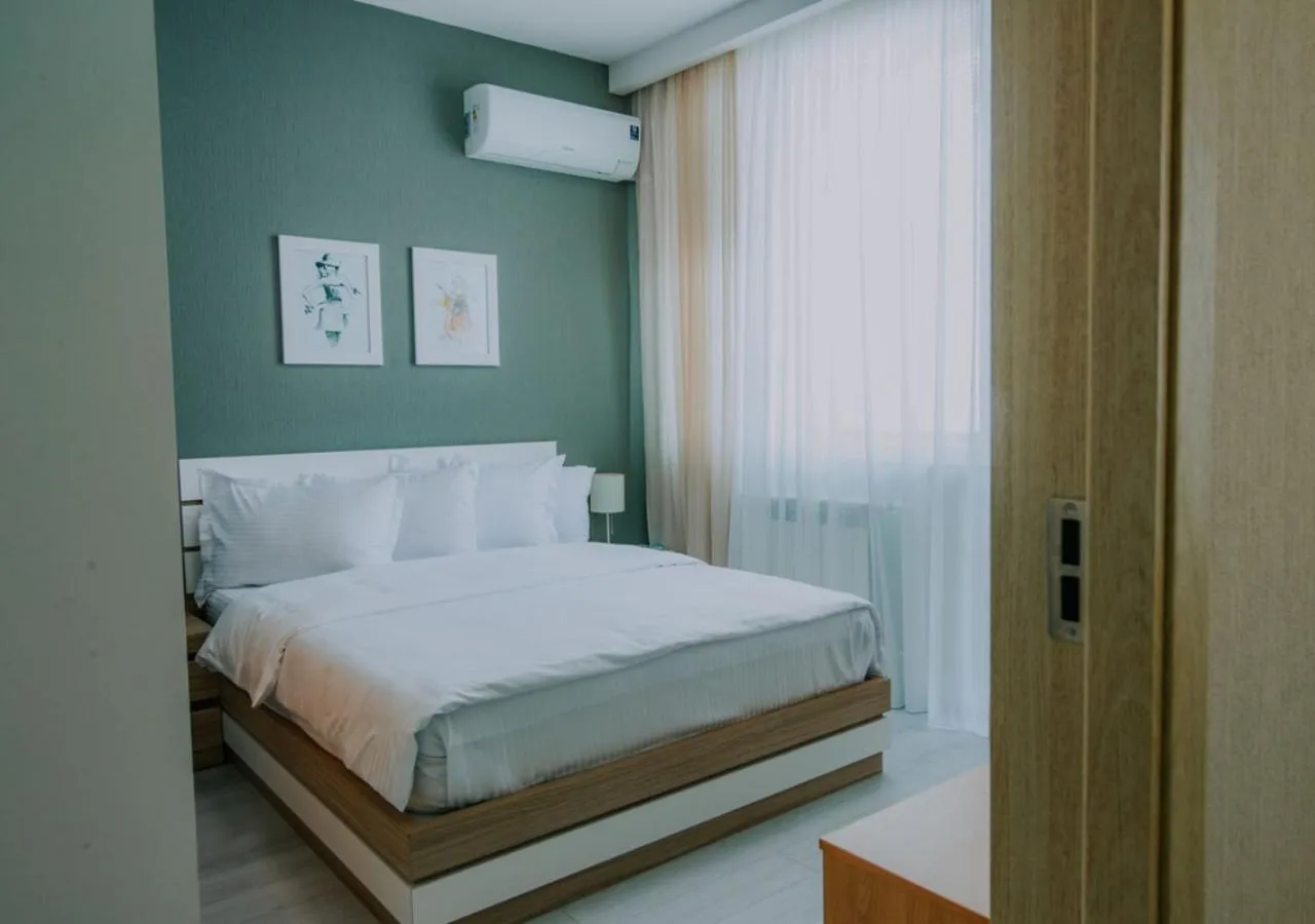 Bedroom in Horizon Batumi Aparthotel