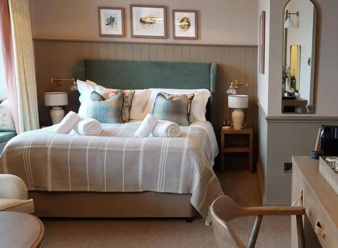 Bed in The Crown Inn