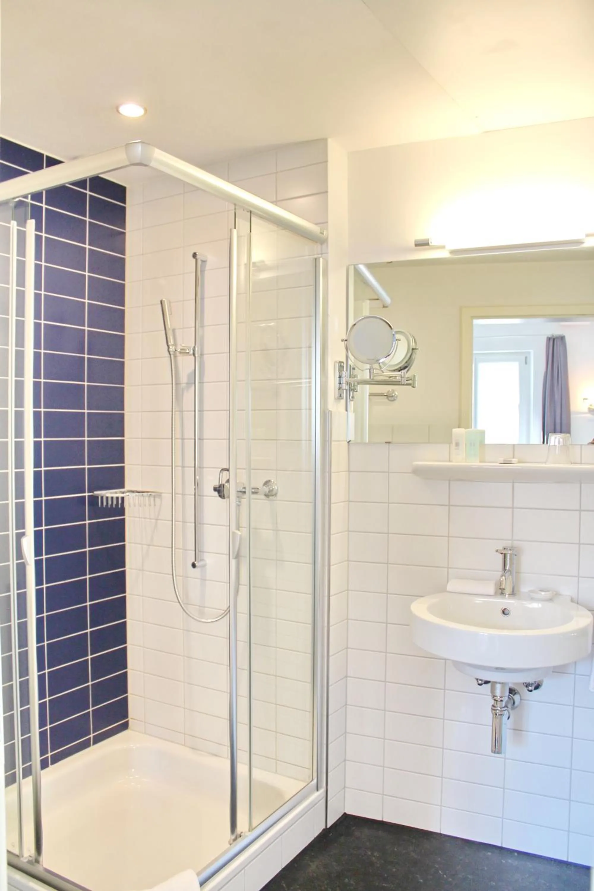 Shower in Hotel Le Lion - Self Check-in