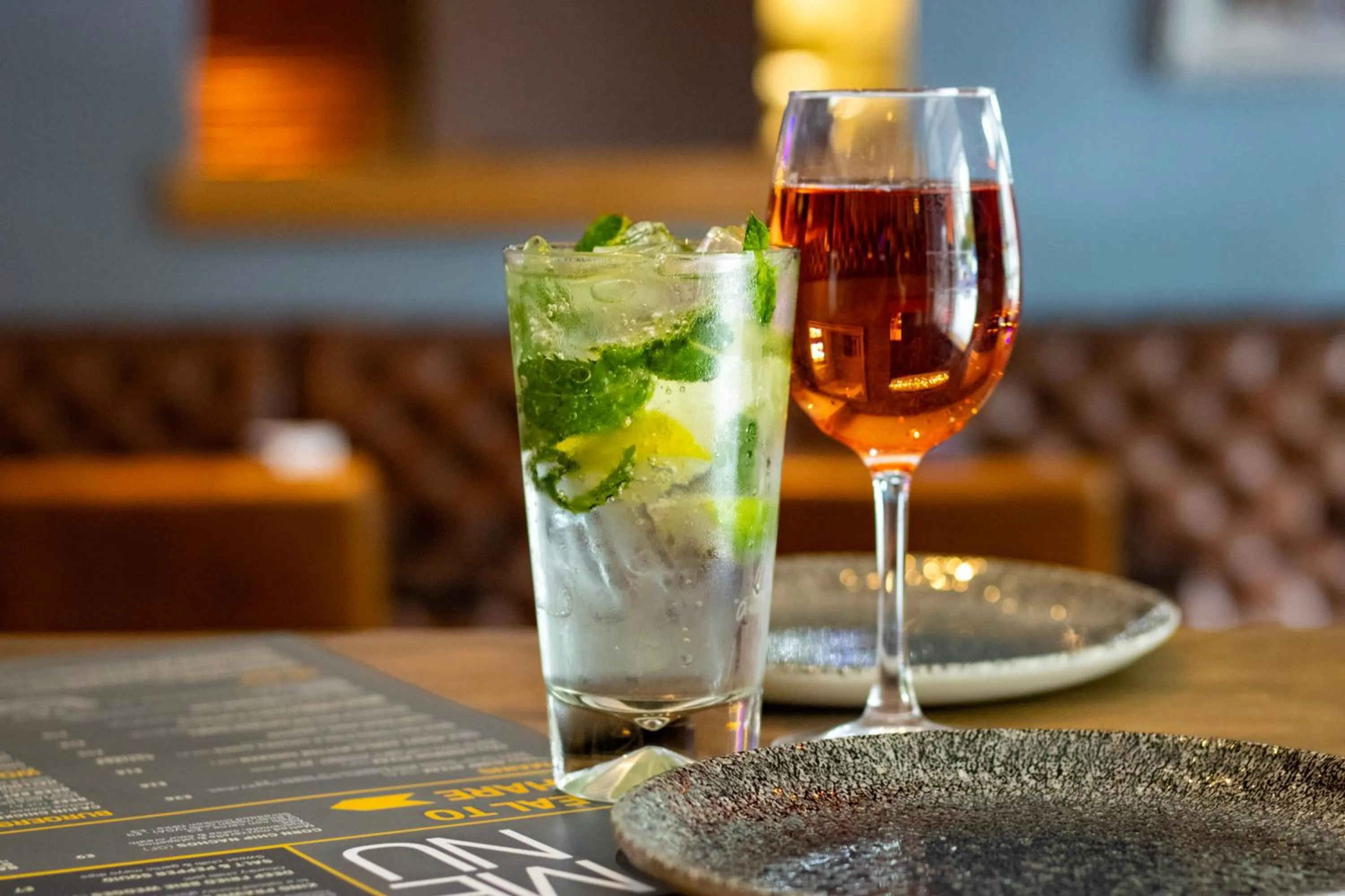 Food and drinks in Littleover Lodge Hotel