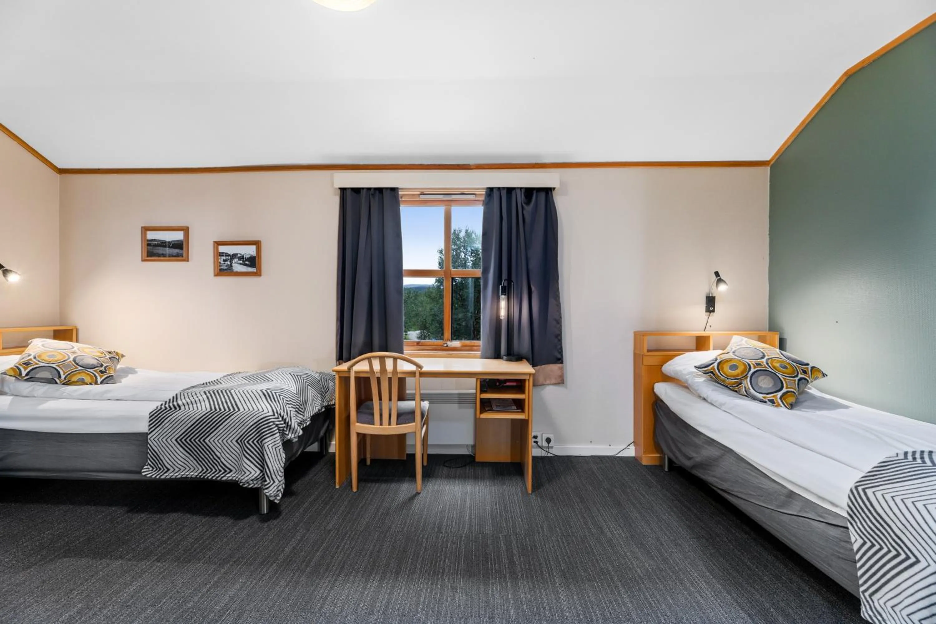 Bed in Lakselv Hotel