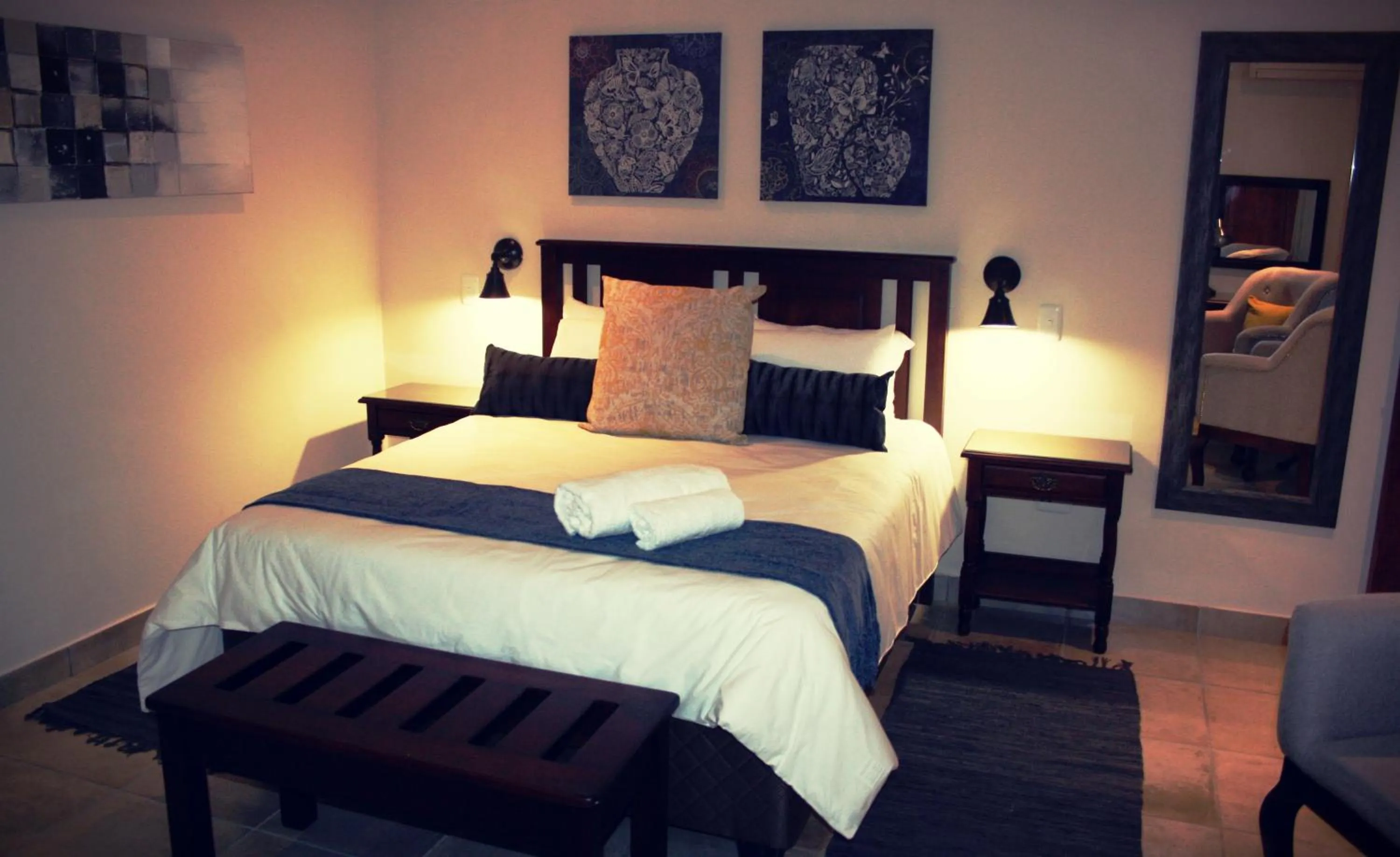 Bed in New Haven Guest House (Pty) Ltd