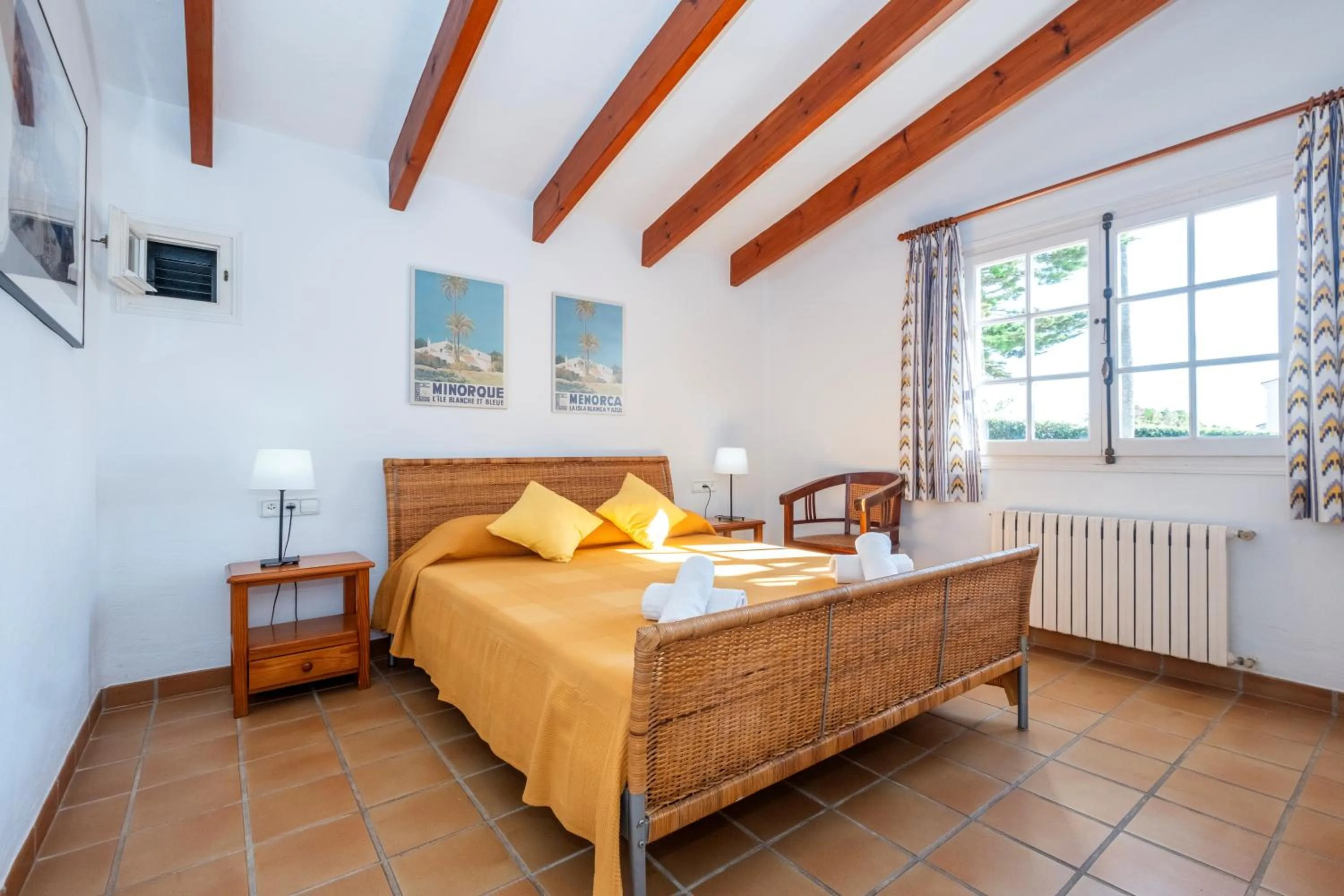 Bed in Villa Binigo