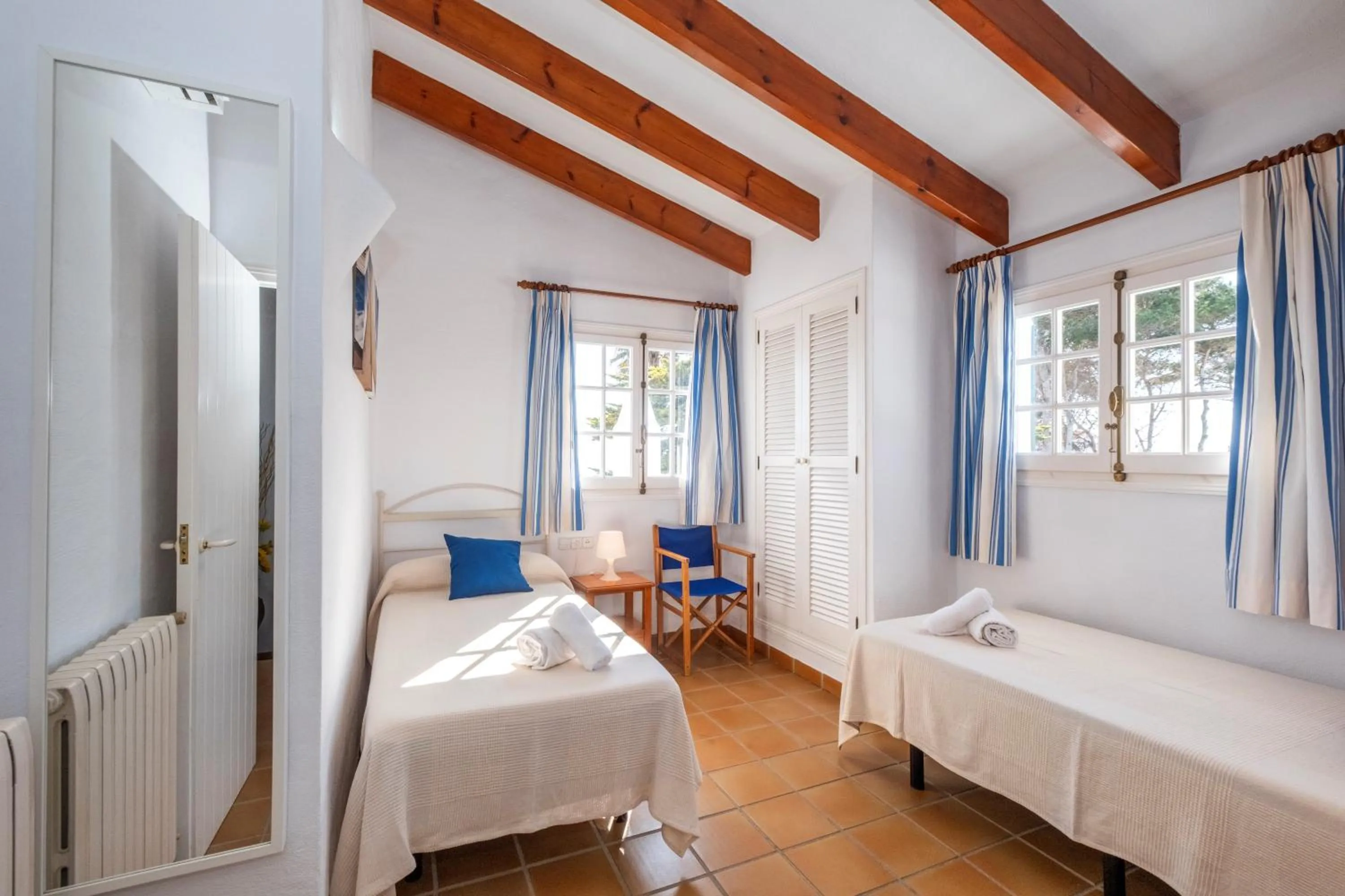 Bed in Villa Binigo