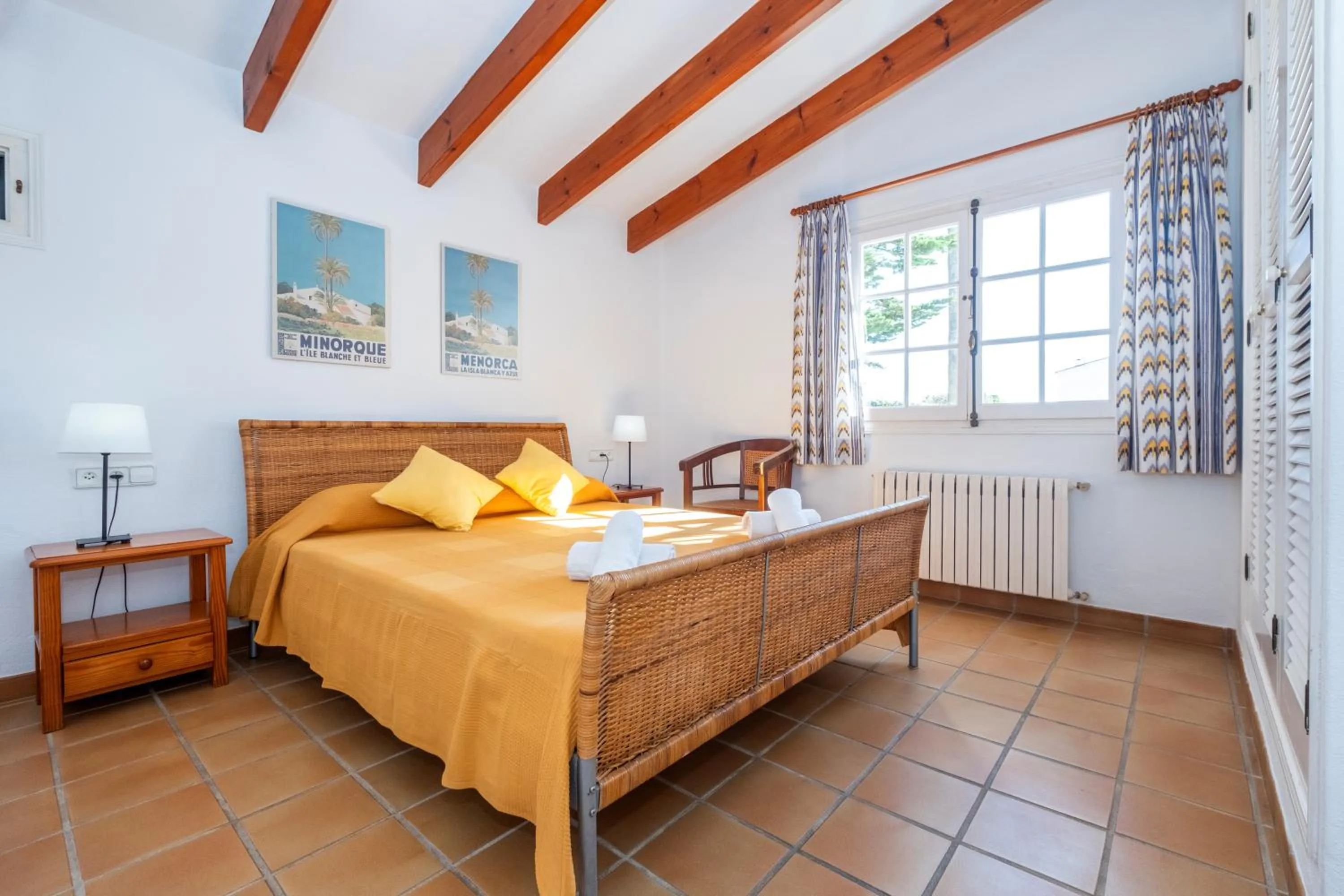 Bed in Villa Binigo