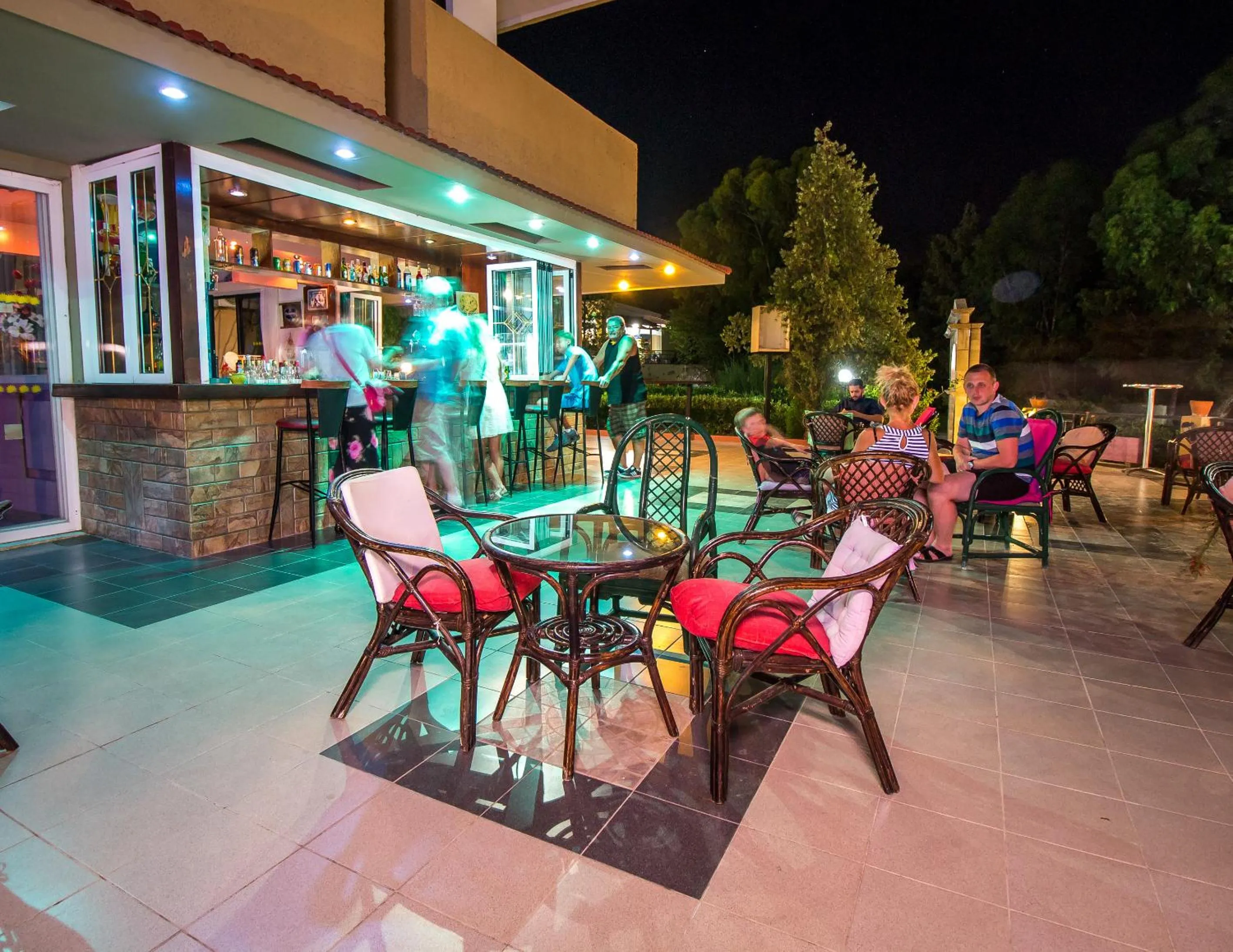 Night in Achousa Hotel