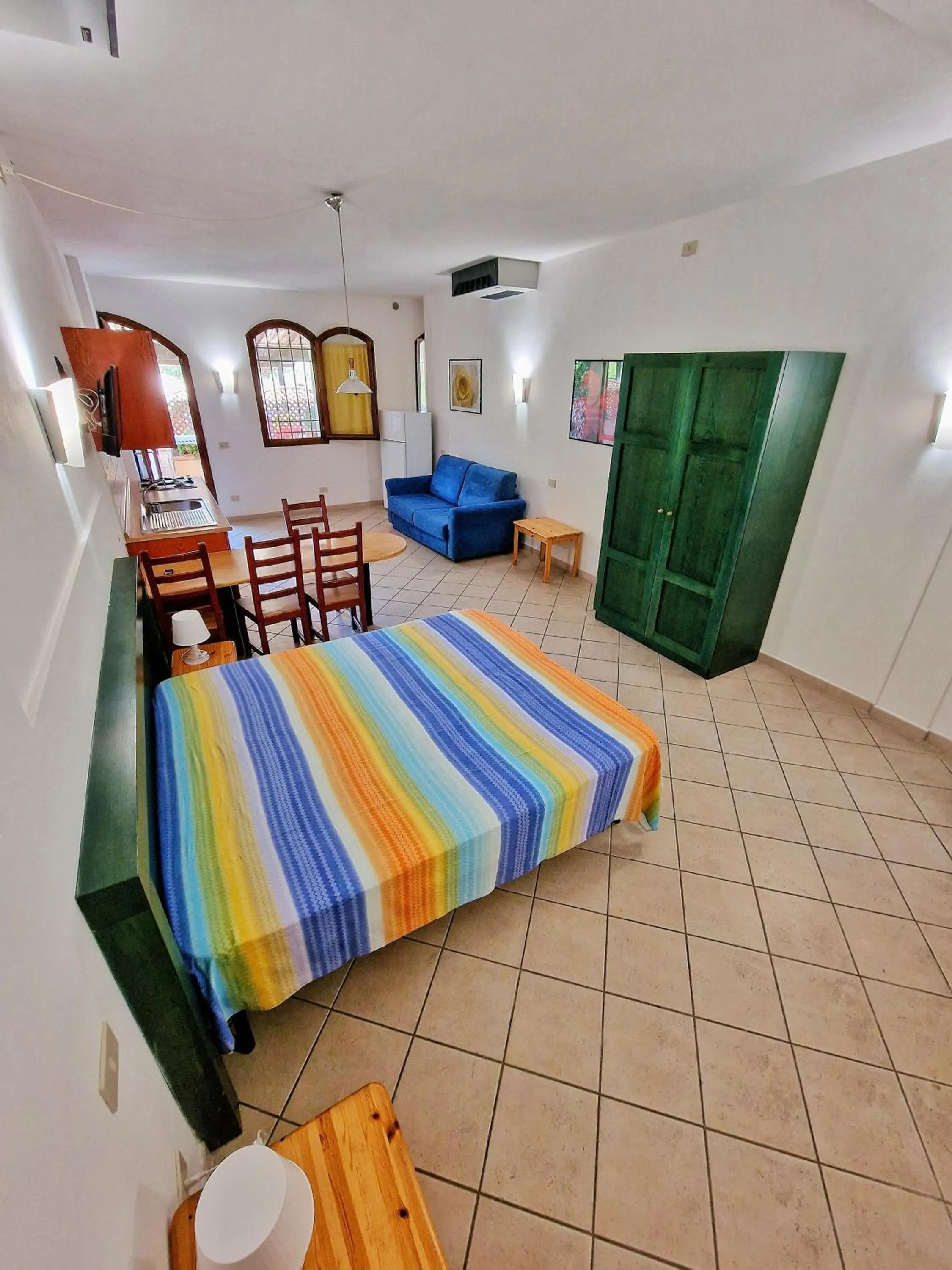 Living room, Bed in Al Barcoco