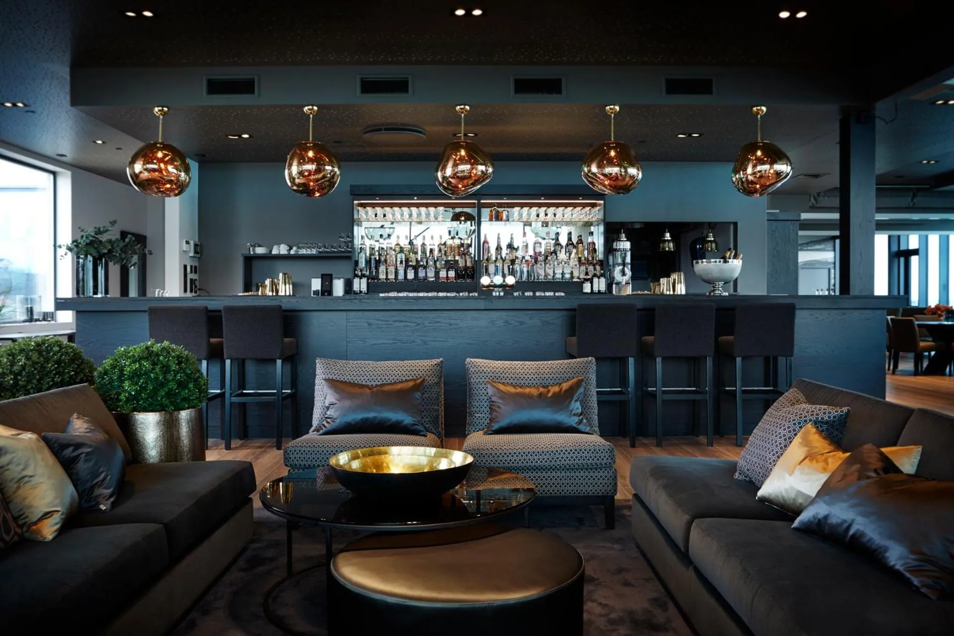 Lounge or bar in Hotel Frøya