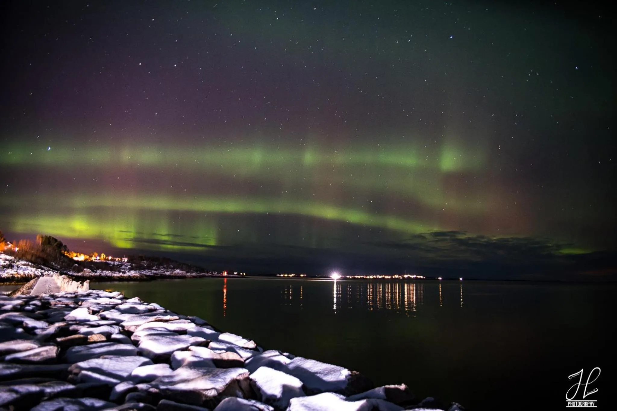 Natural landscape in Hotel Frøya