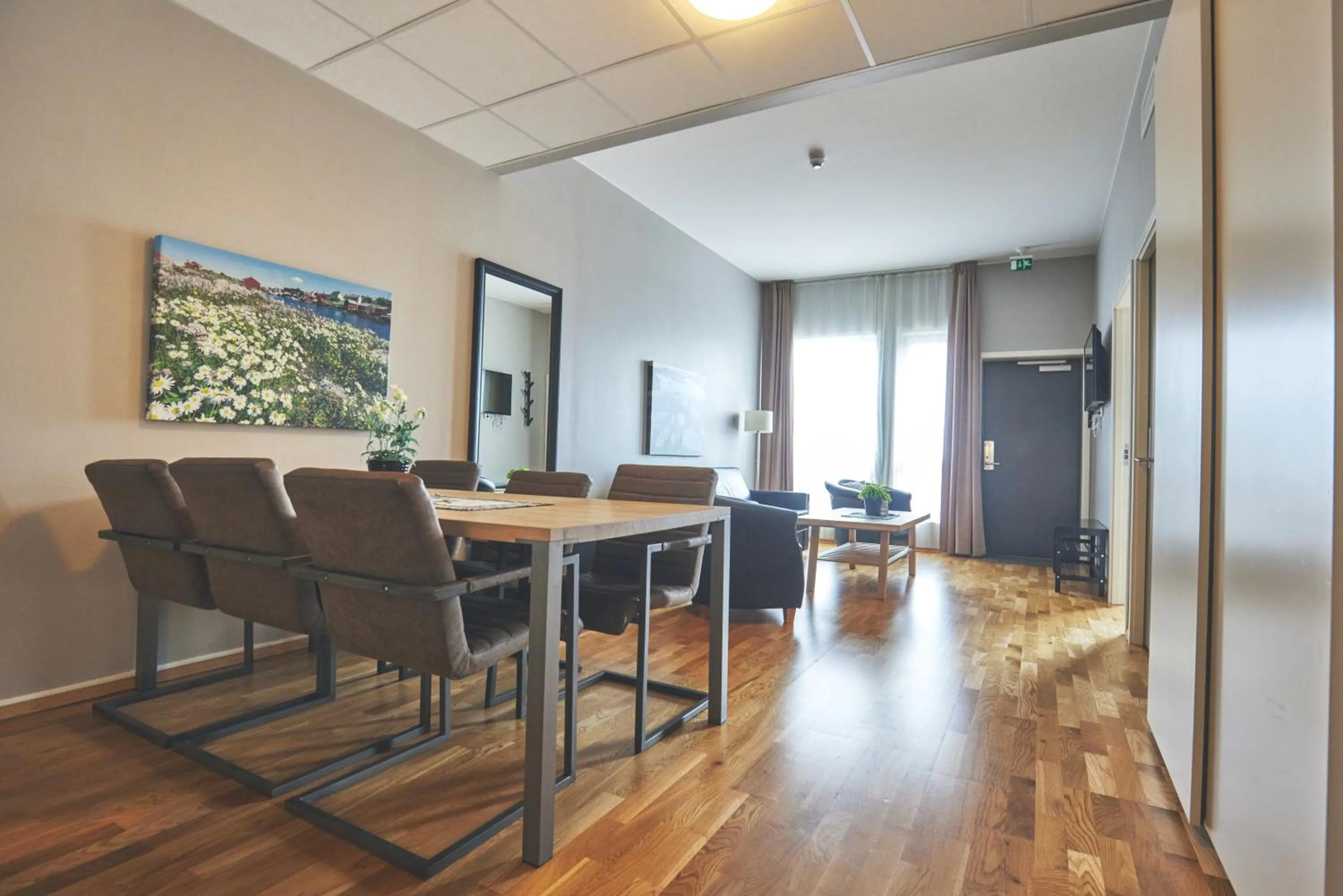 Living room in Hotel Frøya