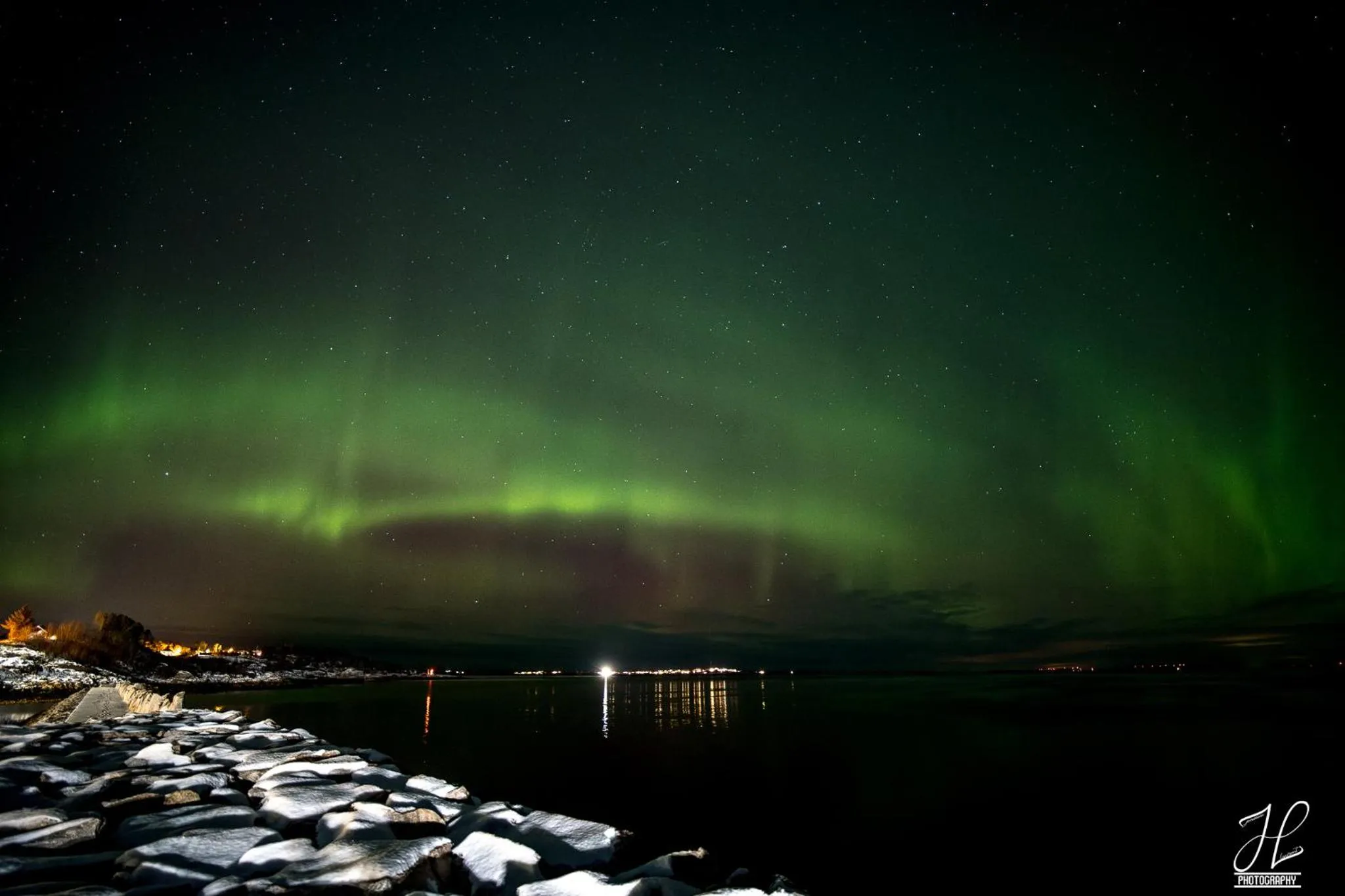 Natural landscape in Hotel Frøya
