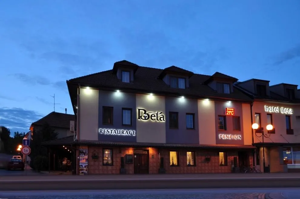 Facade/entrance in Hotel Beta