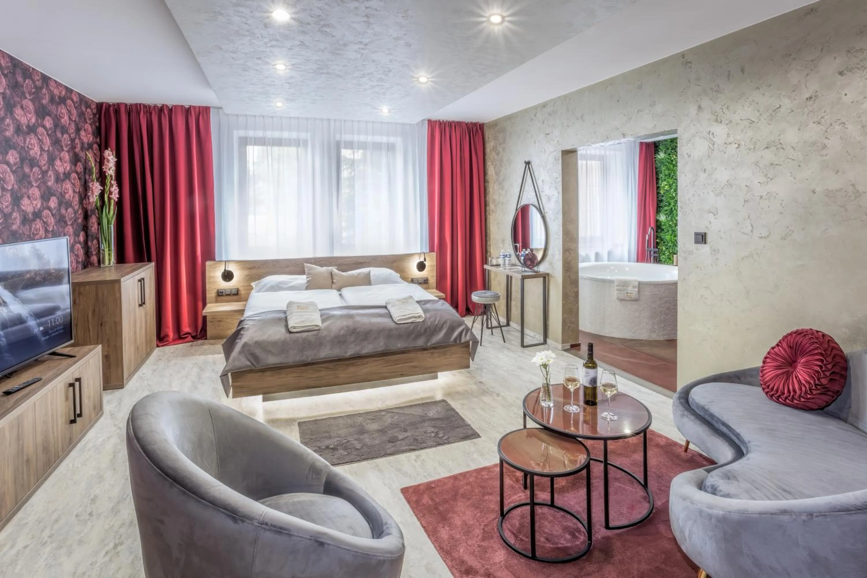 Bed in Hotel Beta