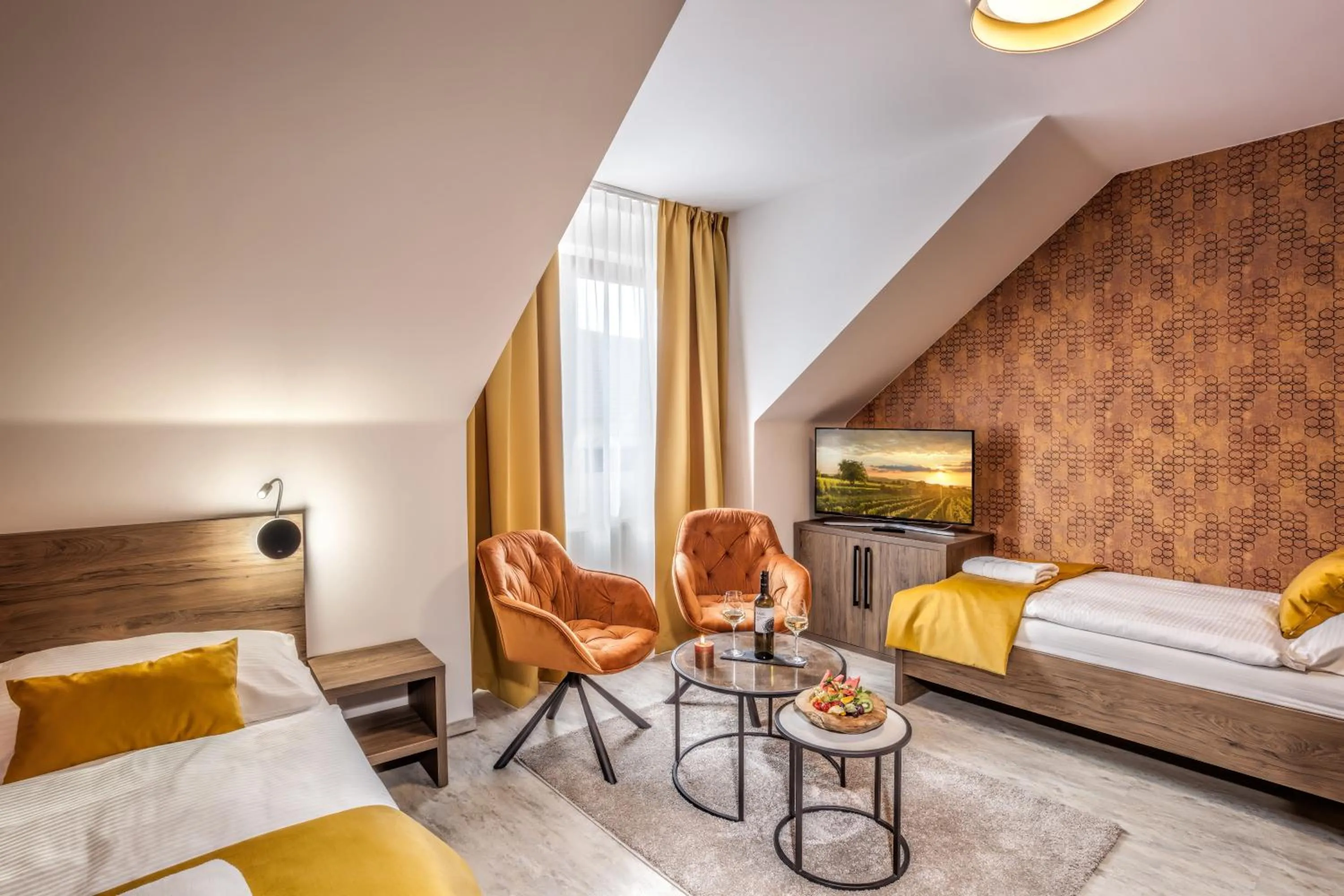 Bed in Hotel Beta