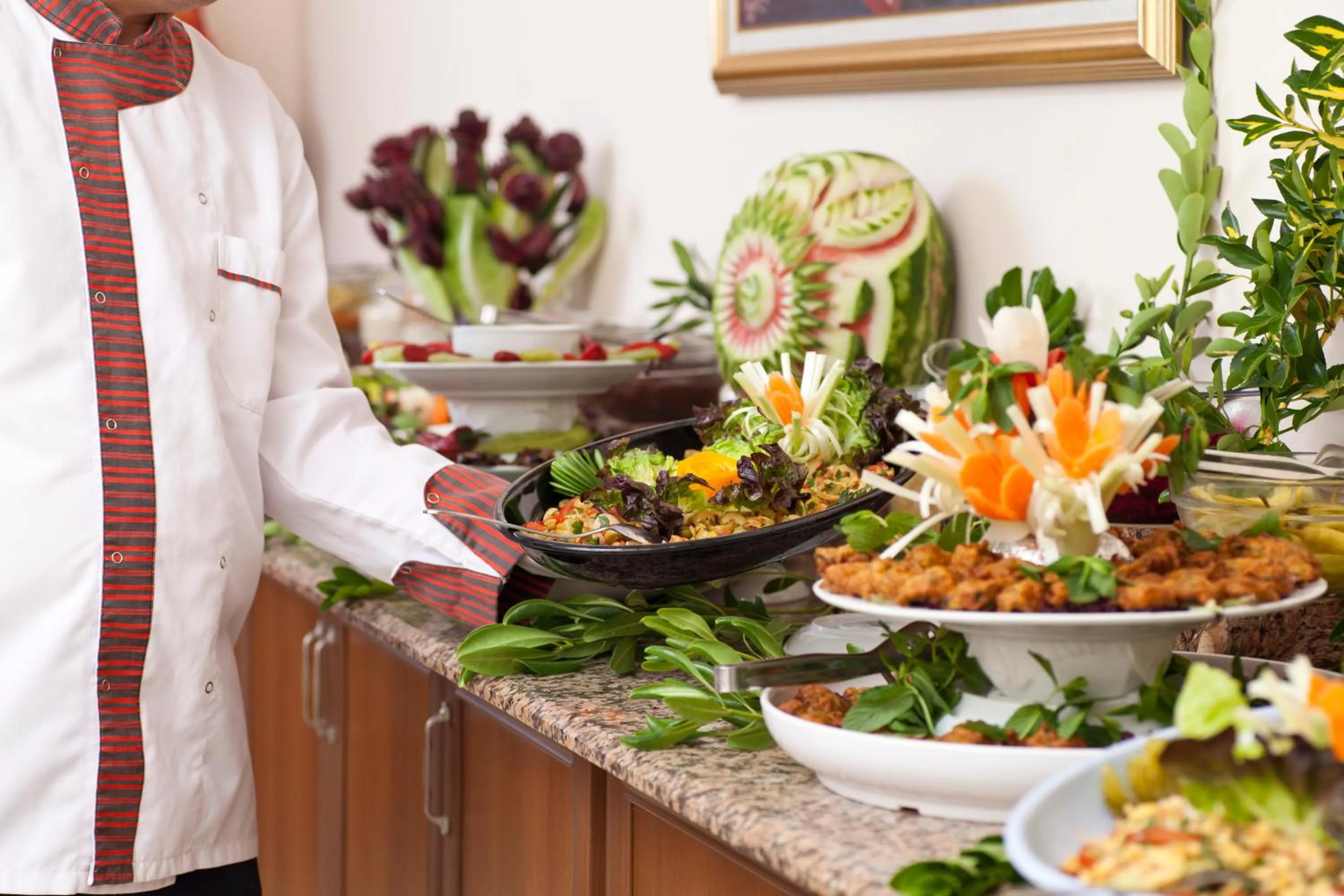 Food and drinks in Azak Beach Hotel