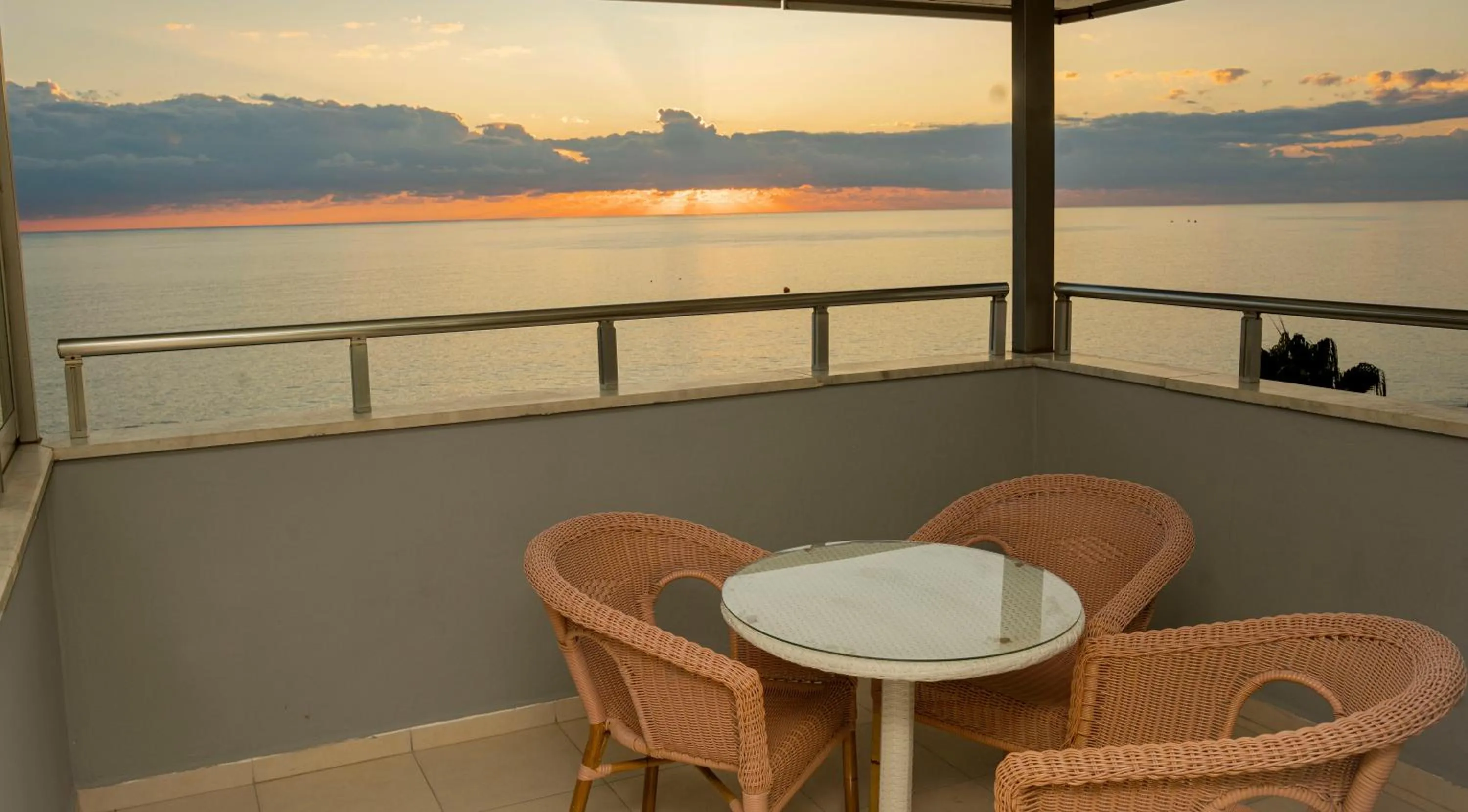 Balcony/Terrace in Azak Beach Hotel