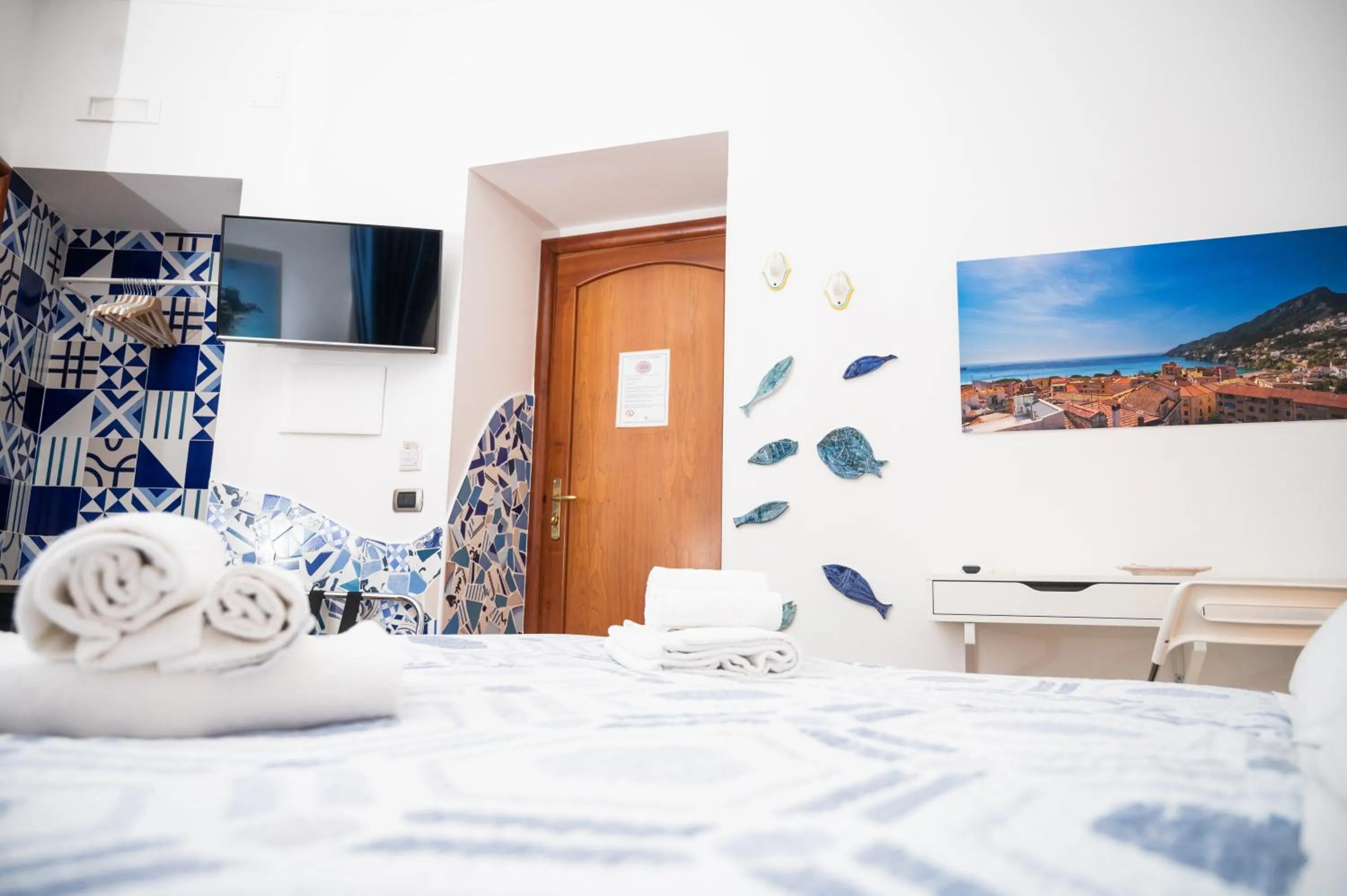 Bed in Casa Lo Scrigno