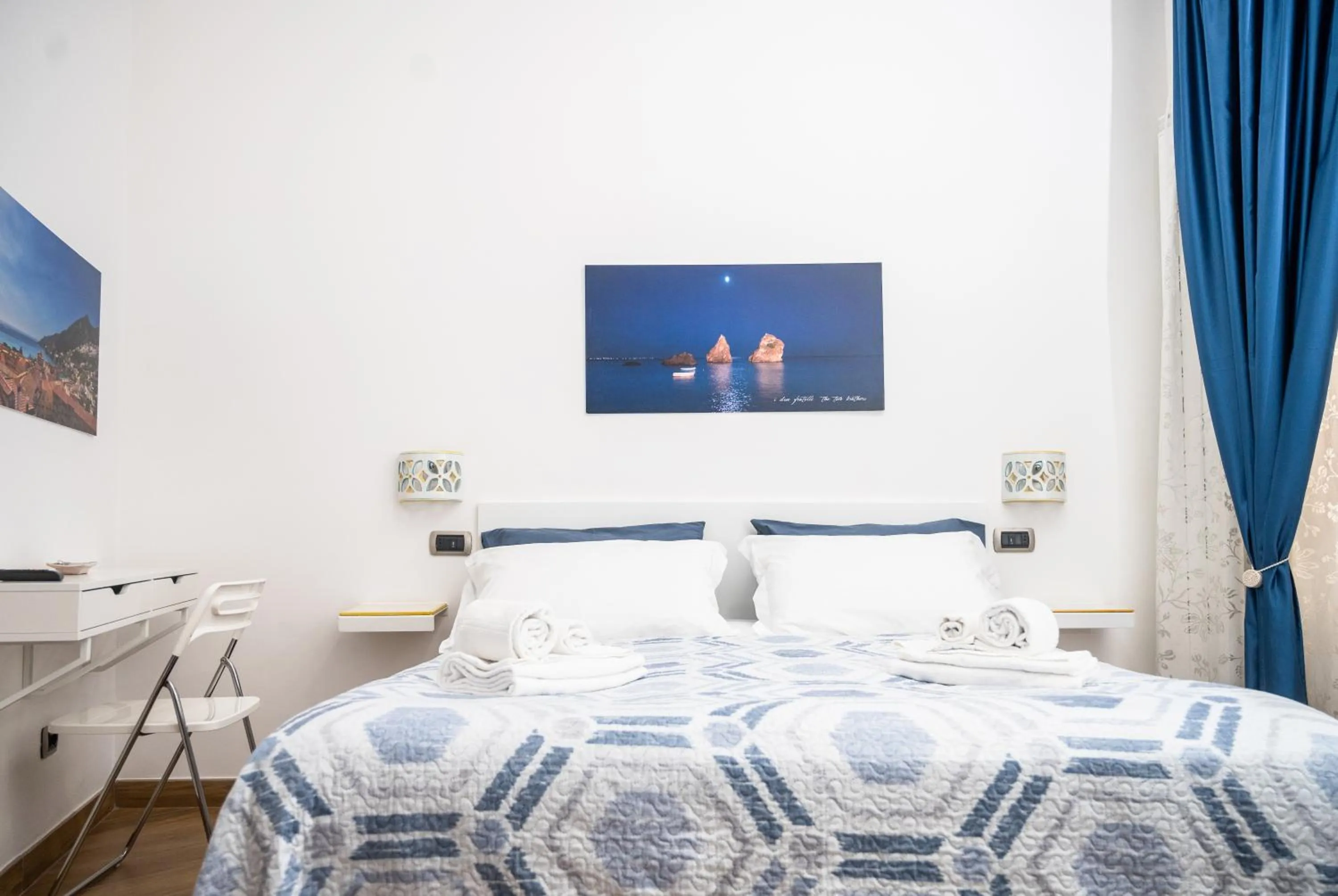 Bed in Casa Lo Scrigno