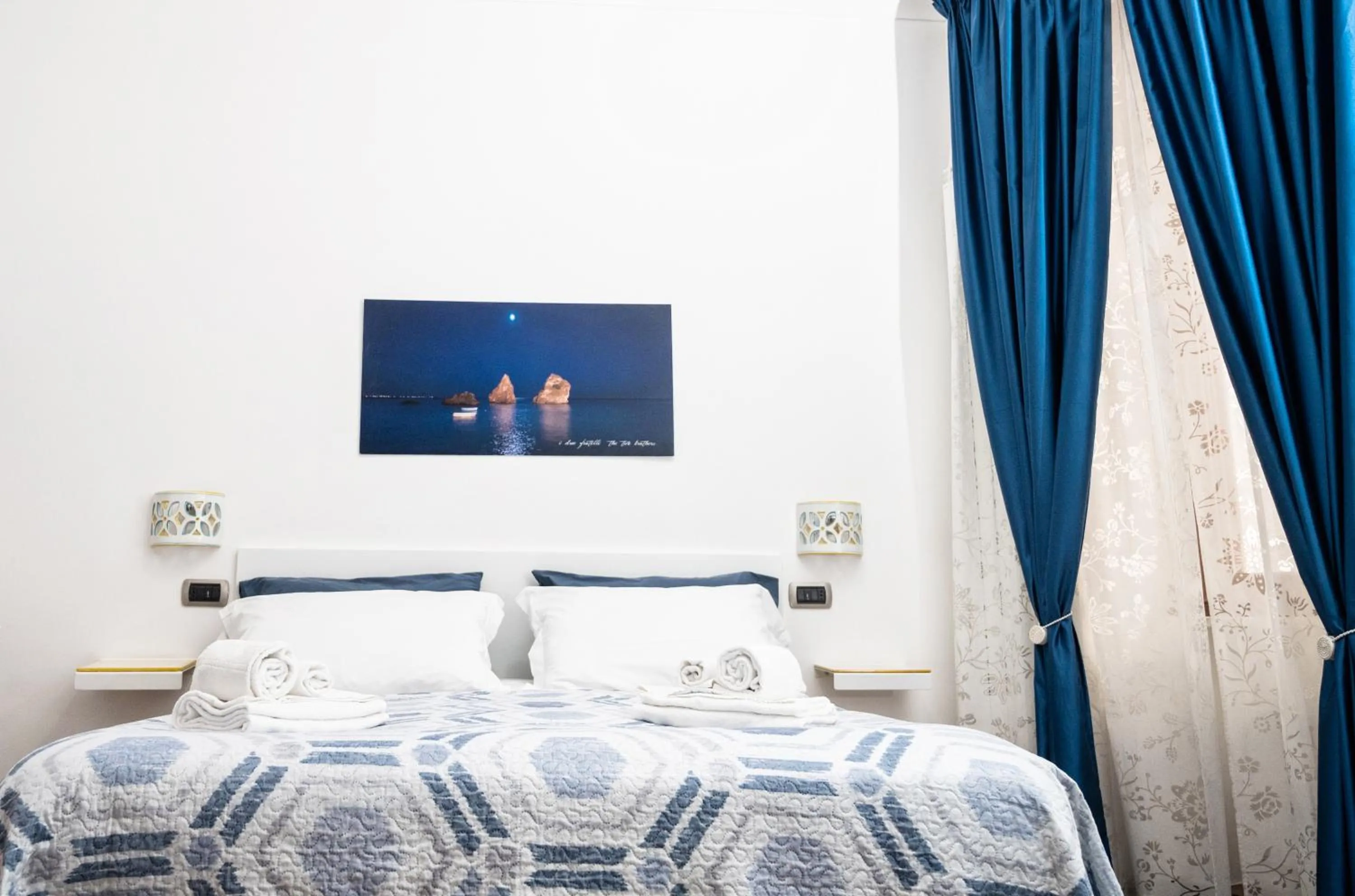 Bed in Casa Lo Scrigno