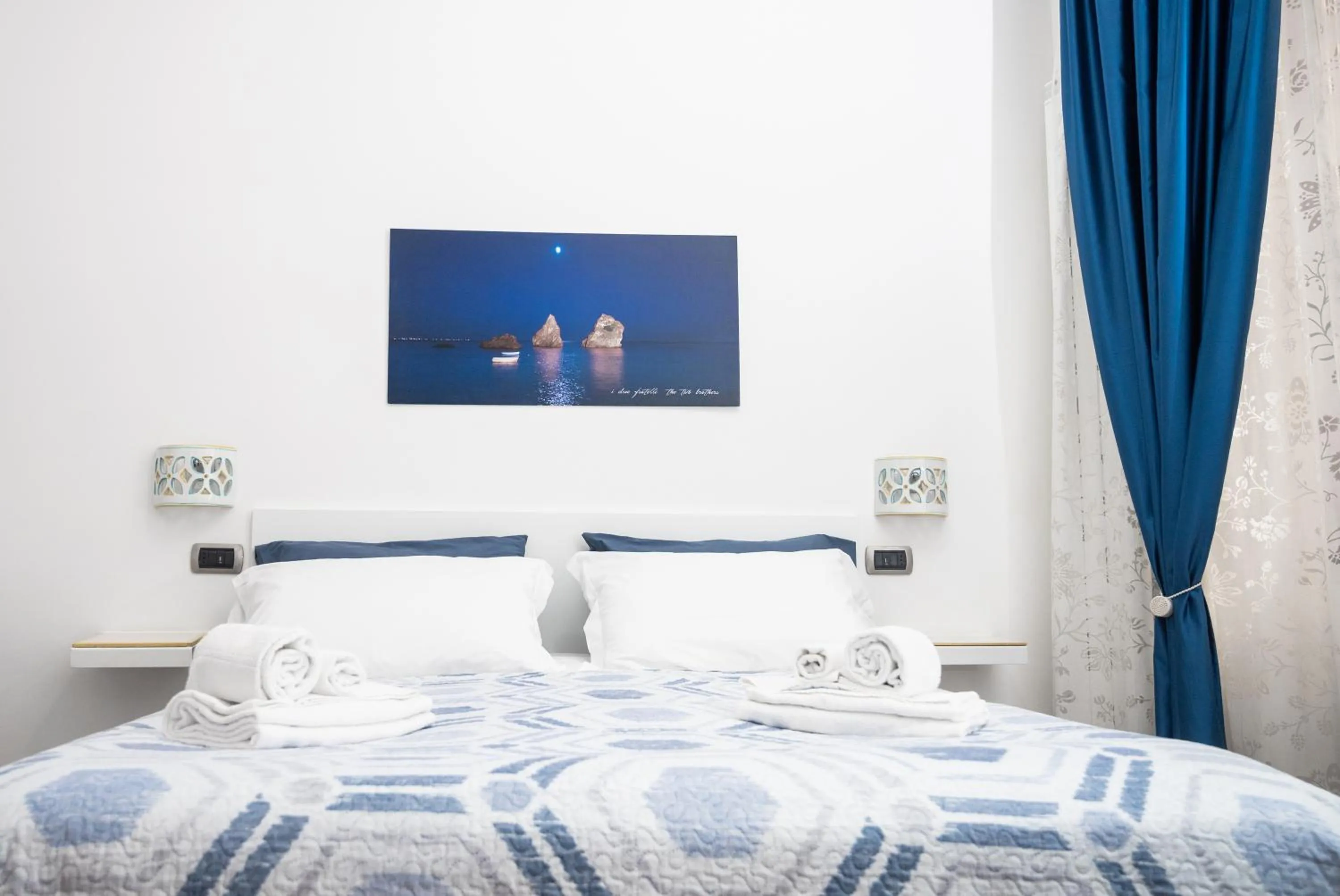 Bed in Casa Lo Scrigno